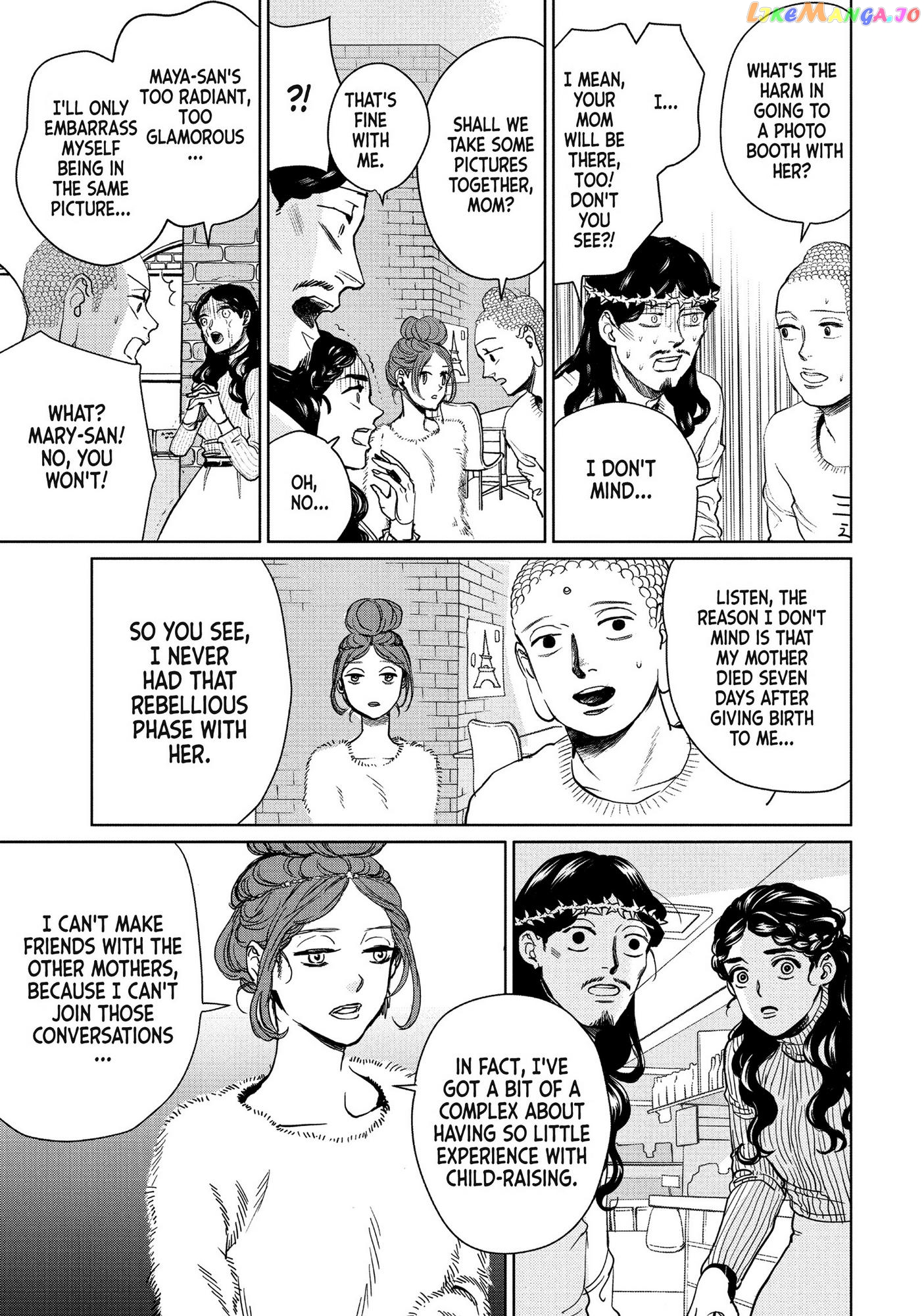 Saint Oniisan chapter 89 - page 11