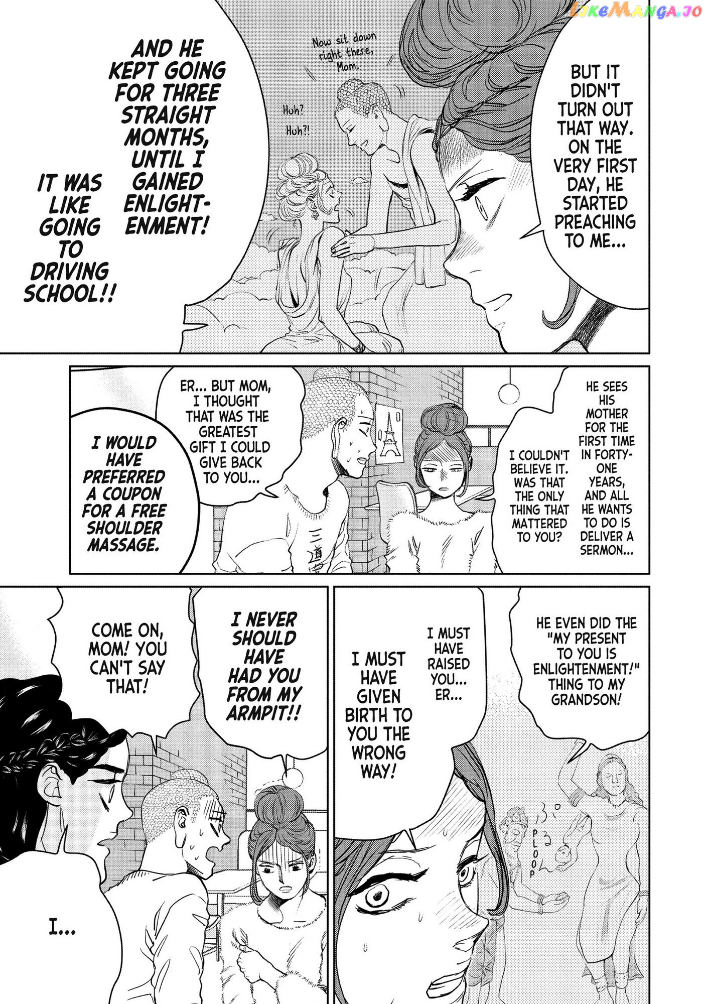 Saint Oniisan chapter 89 - page 13