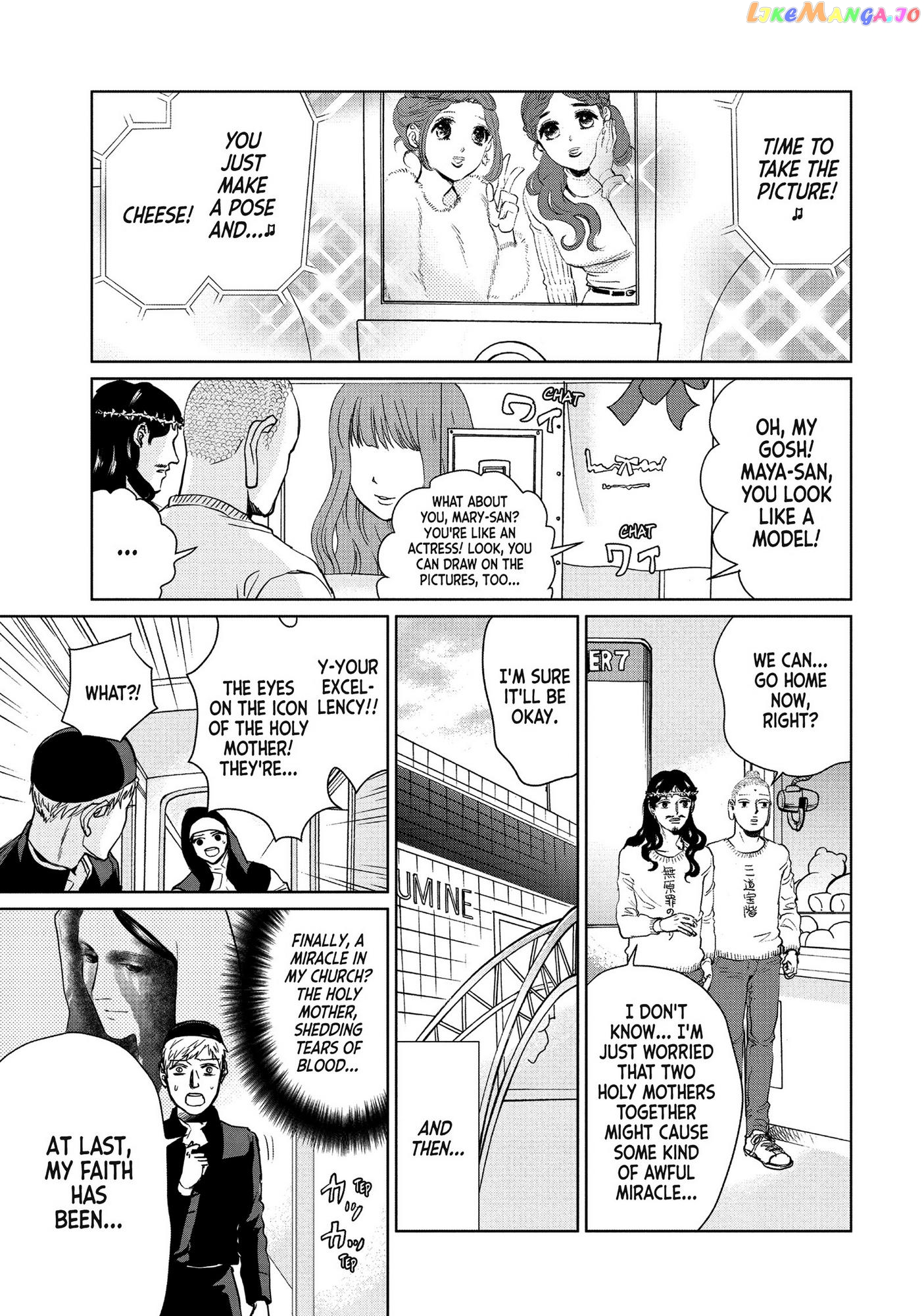 Saint Oniisan chapter 89 - page 15