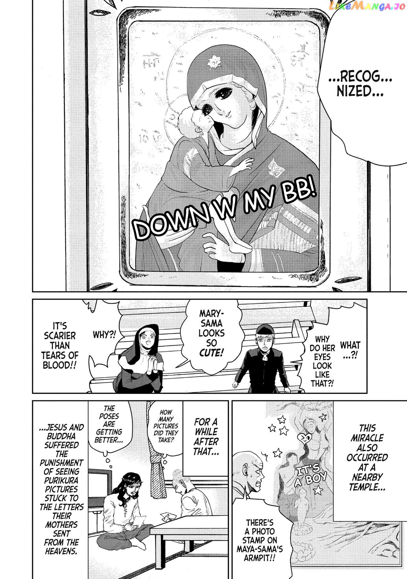 Saint Oniisan chapter 89 - page 16