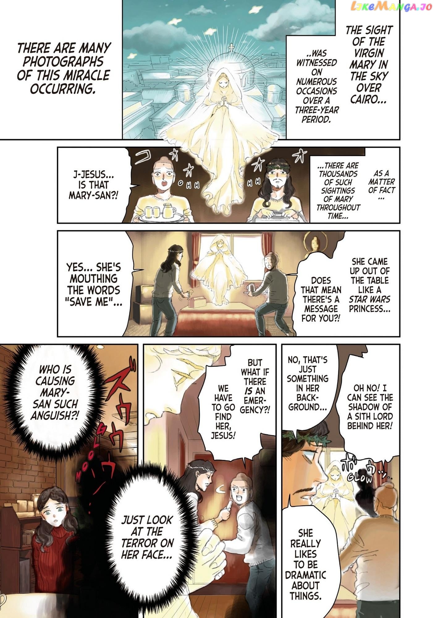 Saint Oniisan chapter 89 - page 2