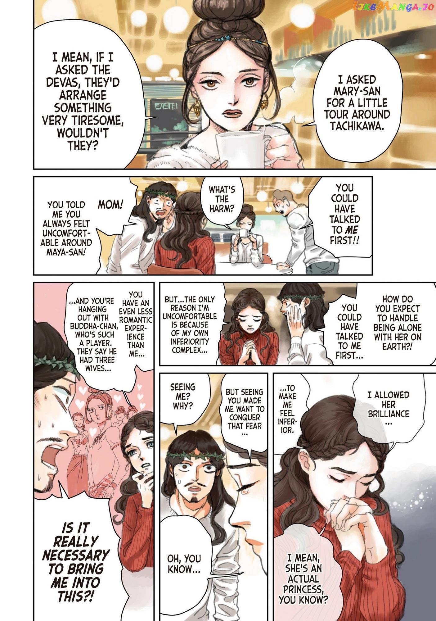 Saint Oniisan chapter 89 - page 4