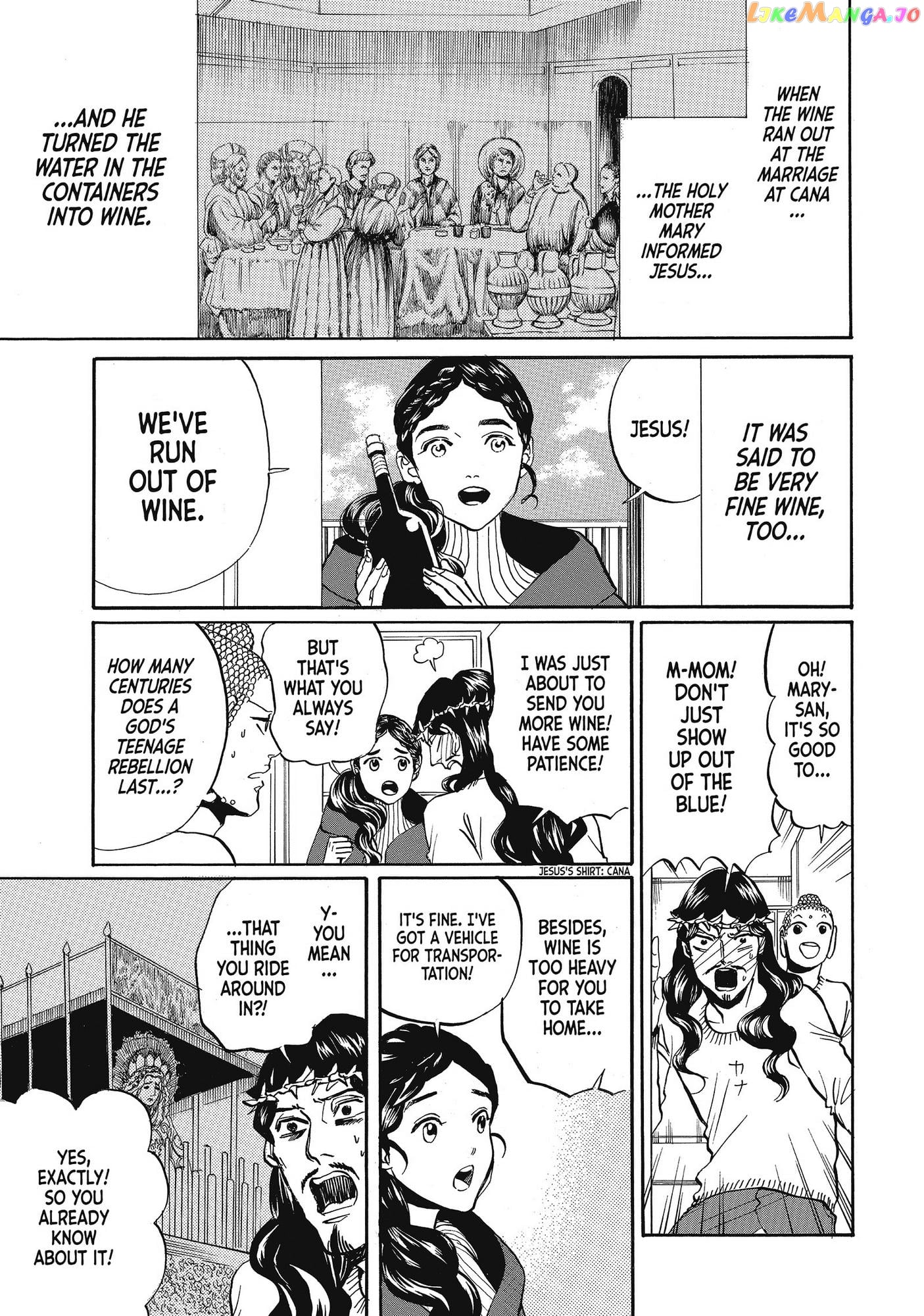 Saint Oniisan chapter 68 - page 1