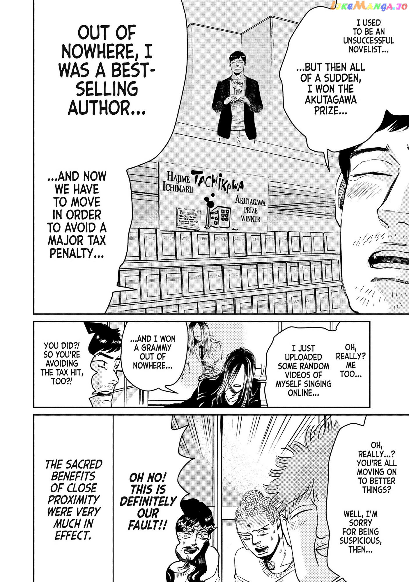 Saint Oniisan chapter 90 - page 8