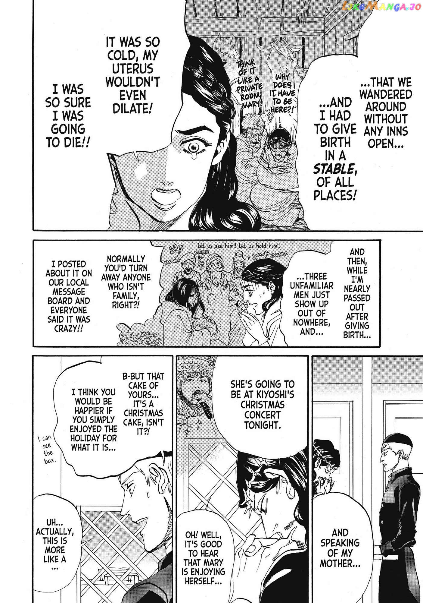 Saint Oniisan chapter 69 - page 12