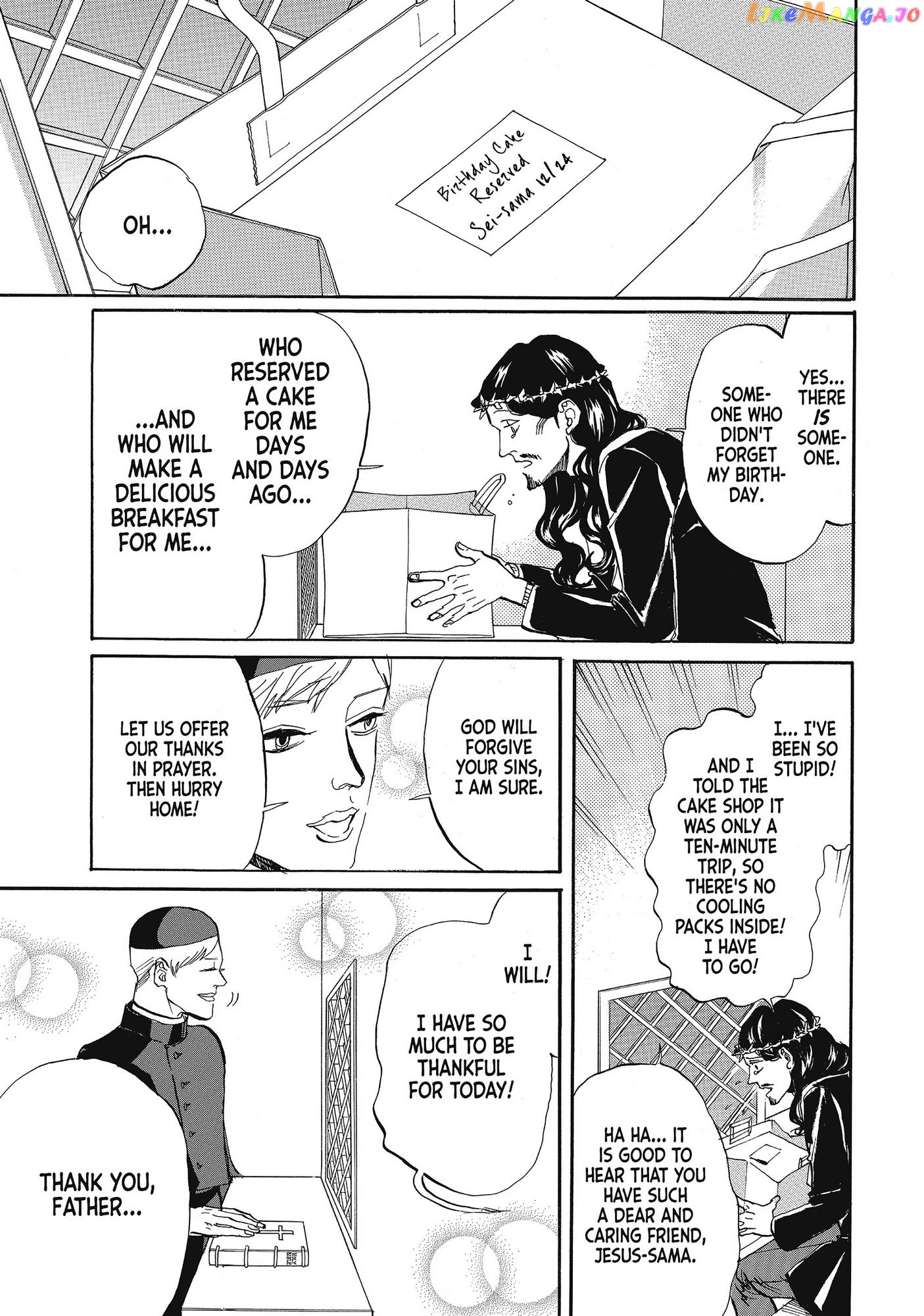 Saint Oniisan chapter 69 - page 13