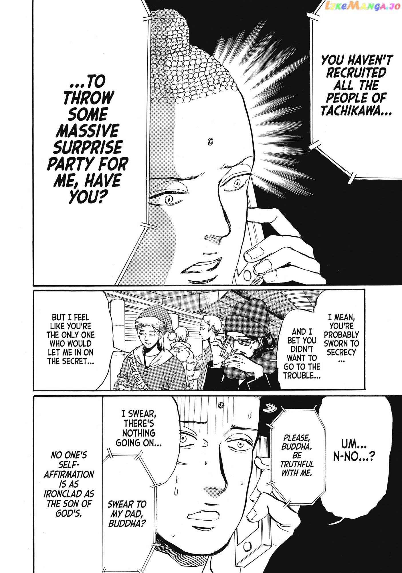 Saint Oniisan chapter 69 - page 6