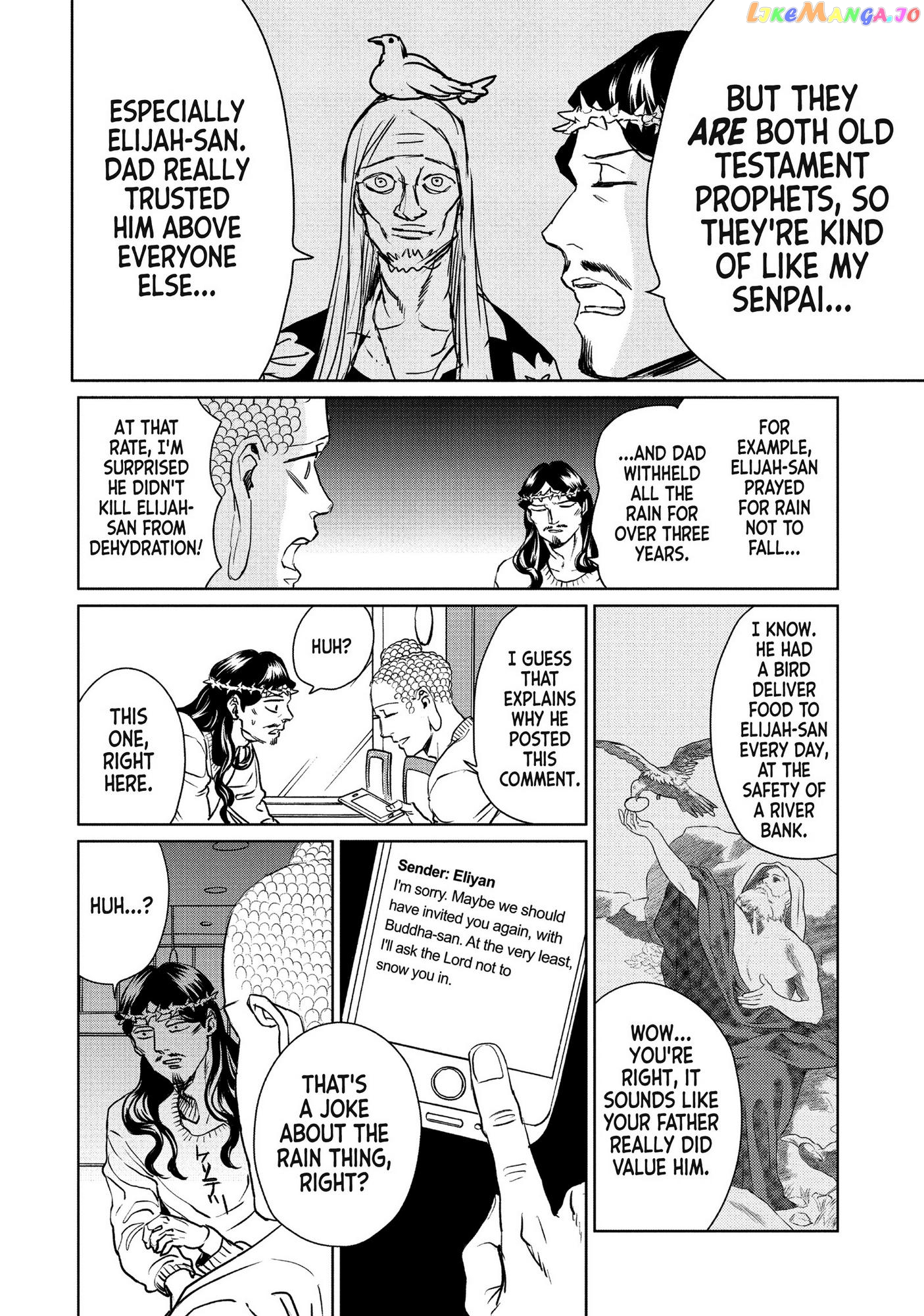 Saint Oniisan chapter 91 - page 10