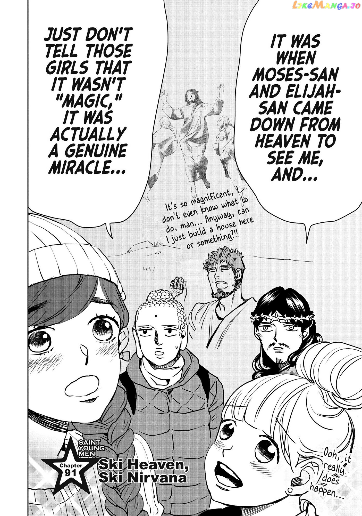 Saint Oniisan chapter 91 - page 2