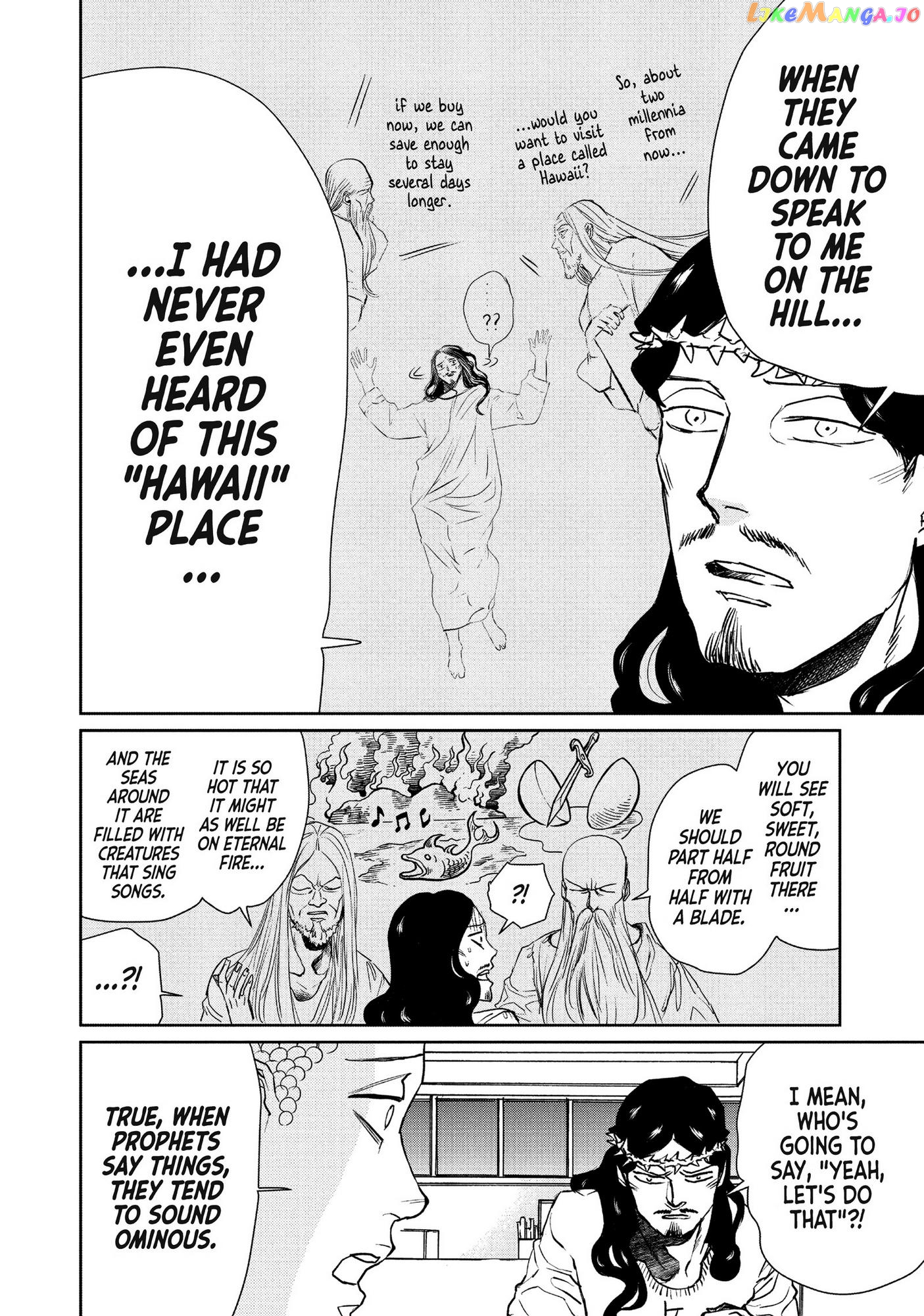 Saint Oniisan chapter 91 - page 8
