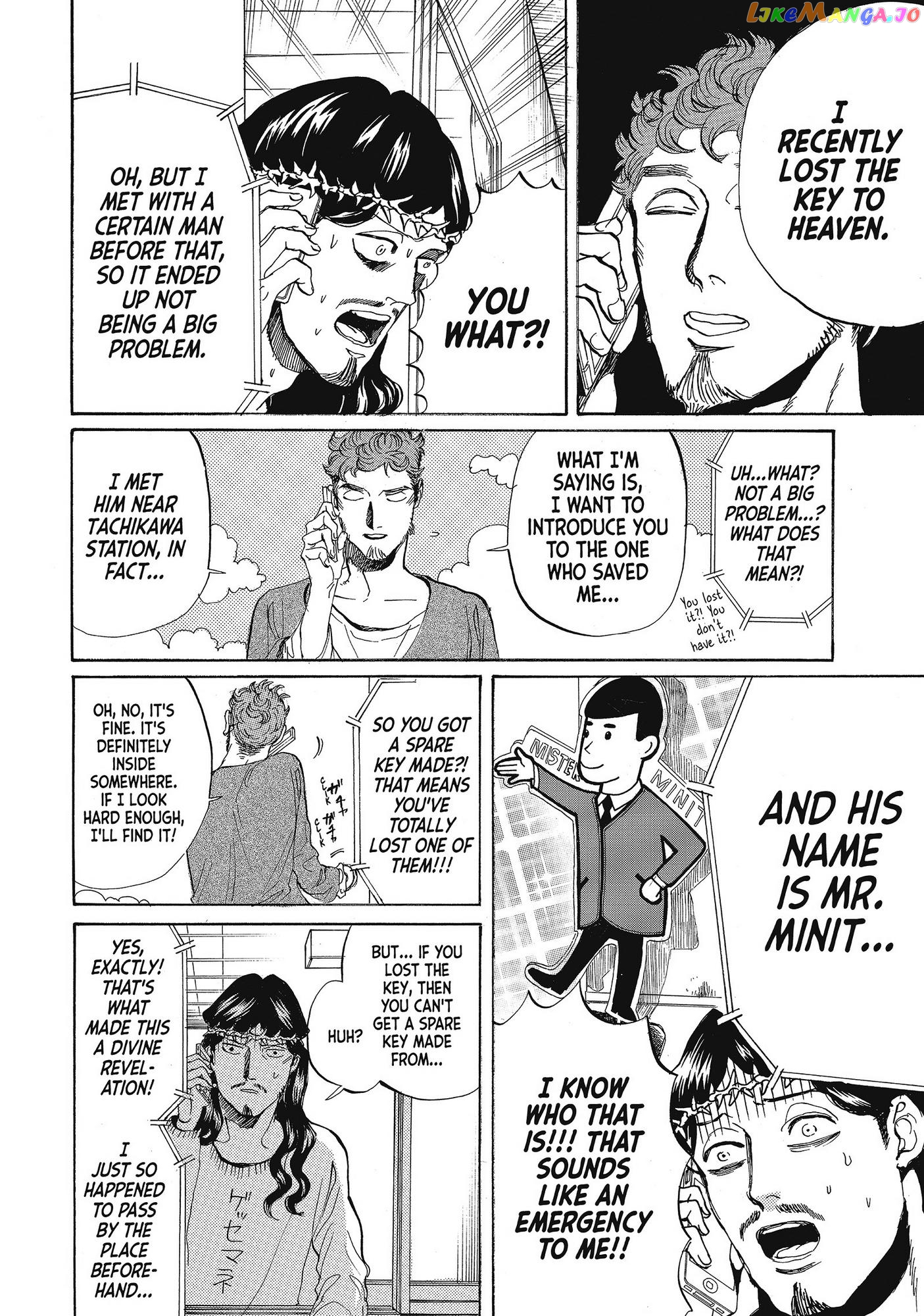 Saint Oniisan chapter 70 - page 10