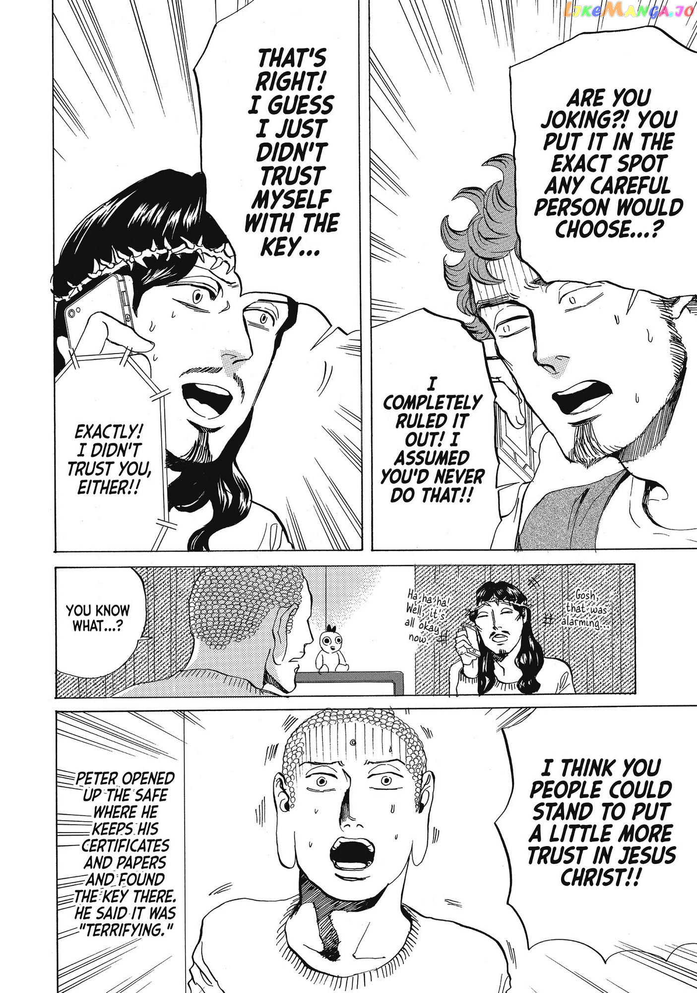 Saint Oniisan chapter 70 - page 14