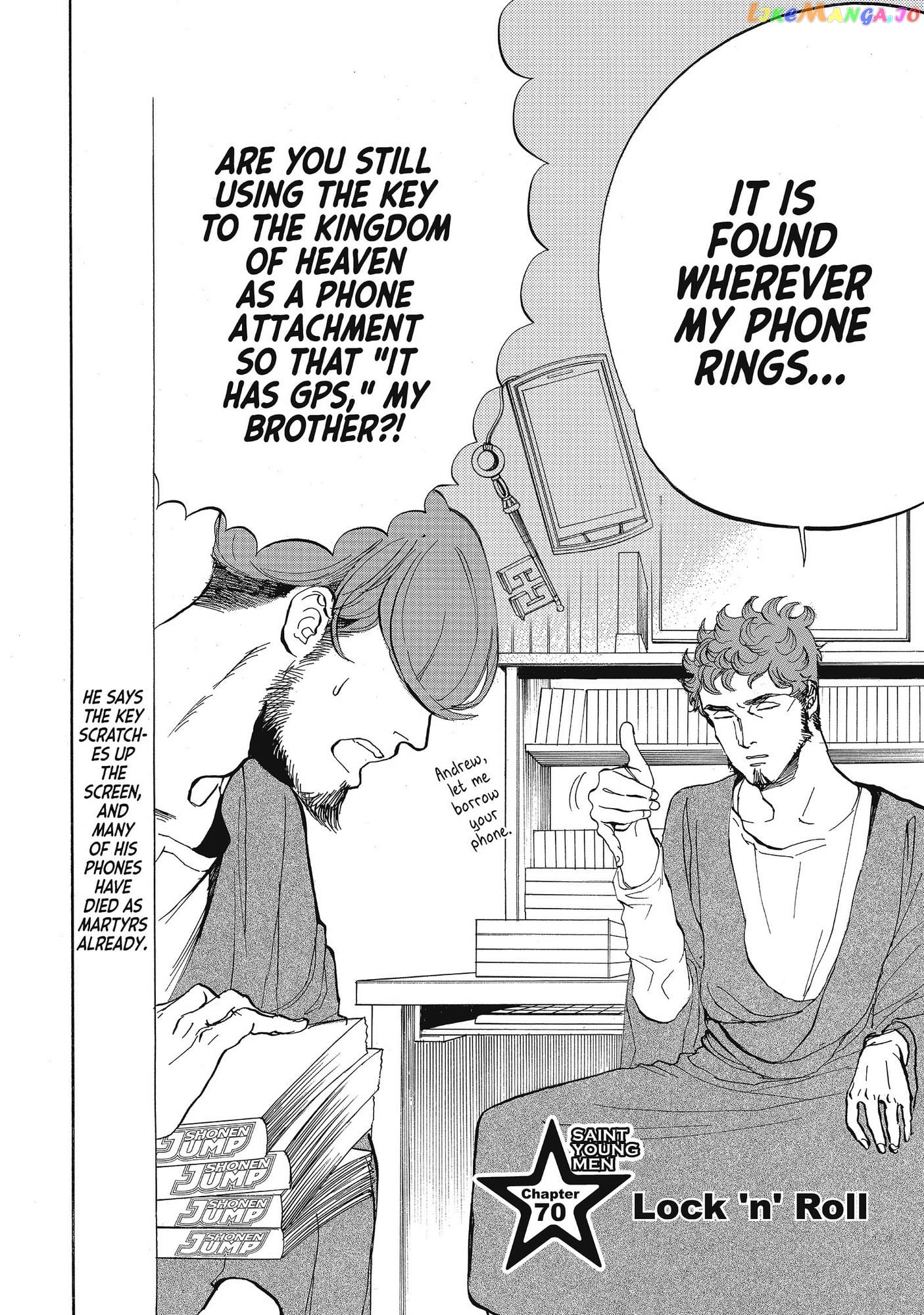 Saint Oniisan chapter 70 - page 2