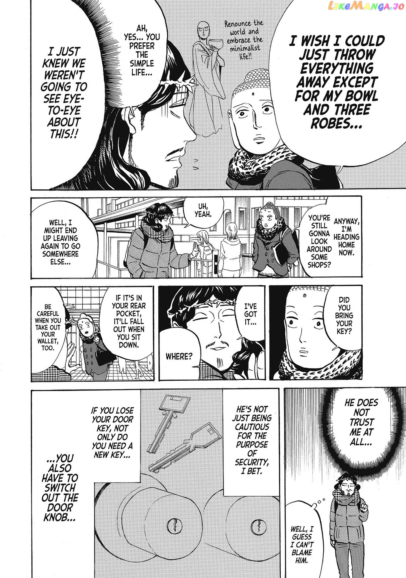 Saint Oniisan chapter 70 - page 4