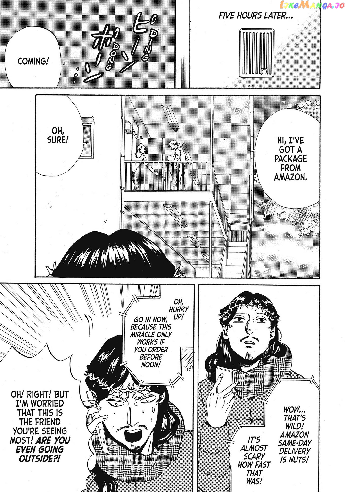 Saint Oniisan chapter 70 - page 7