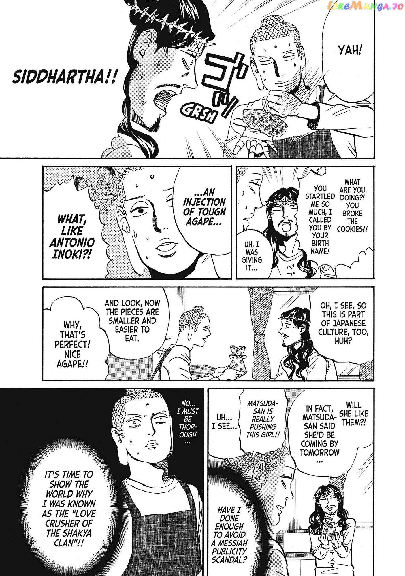 Saint Oniisan chapter 71 - page 11