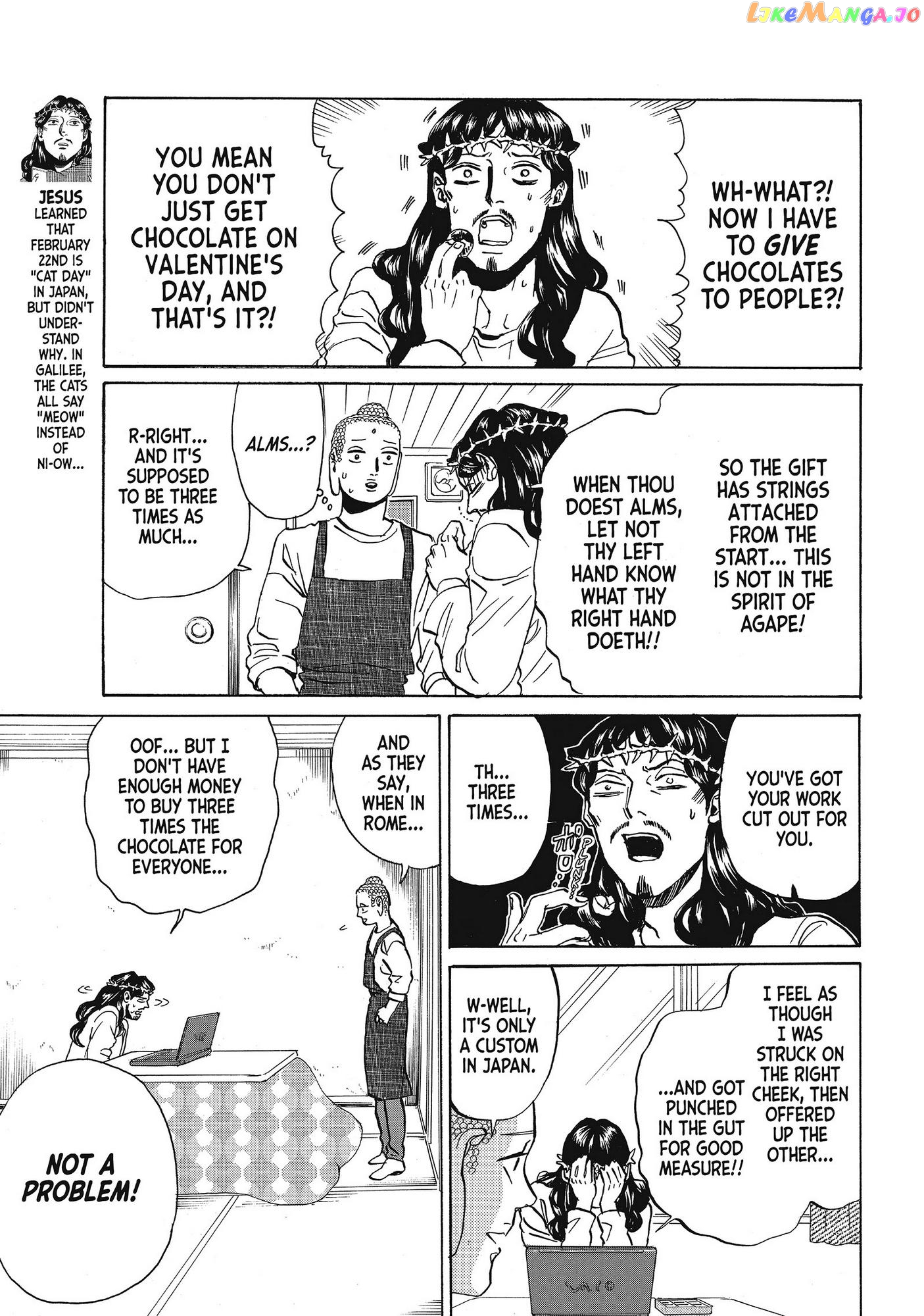 Saint Oniisan chapter 71 - page 3