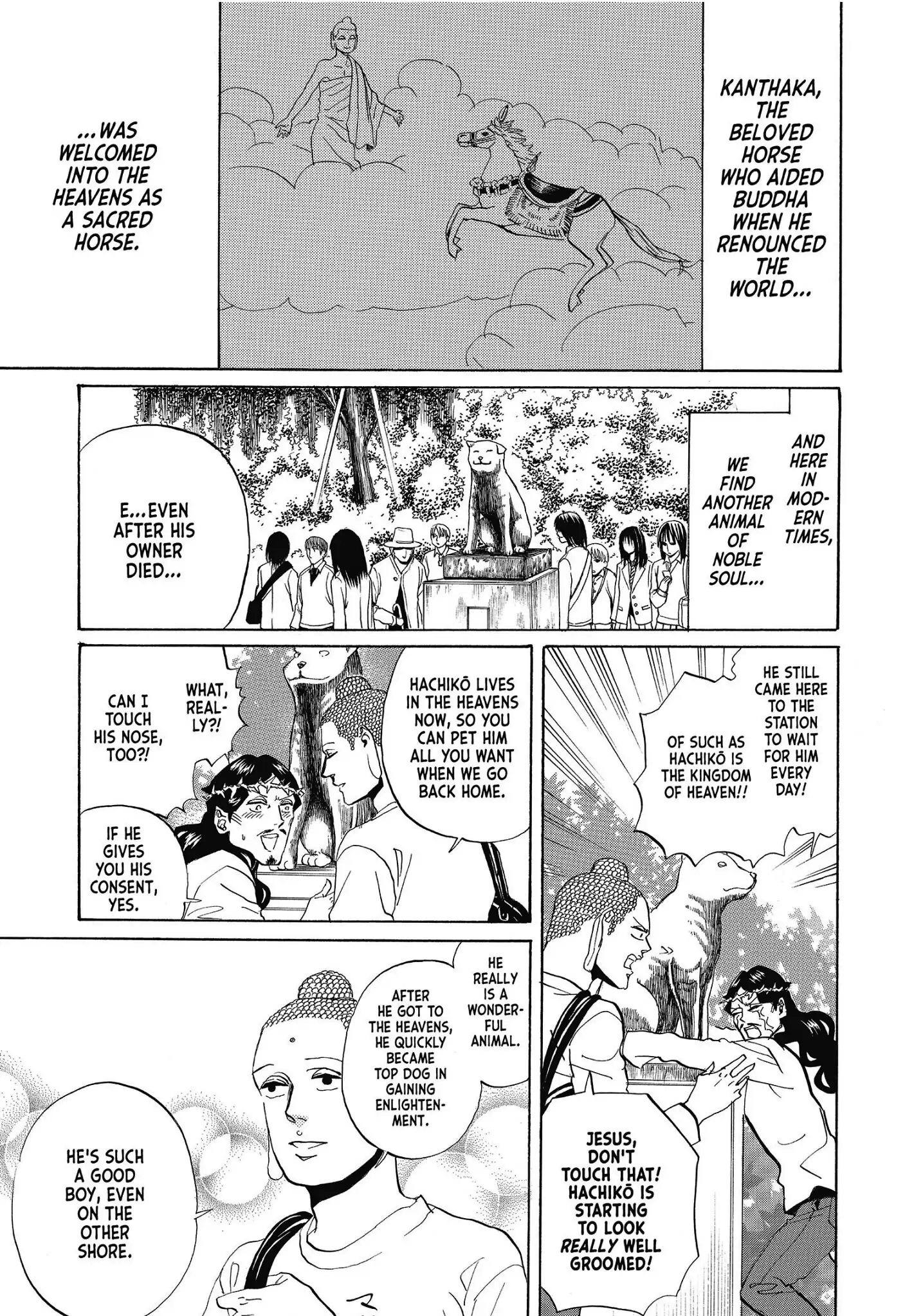 Saint Oniisan chapter 36 - page 1
