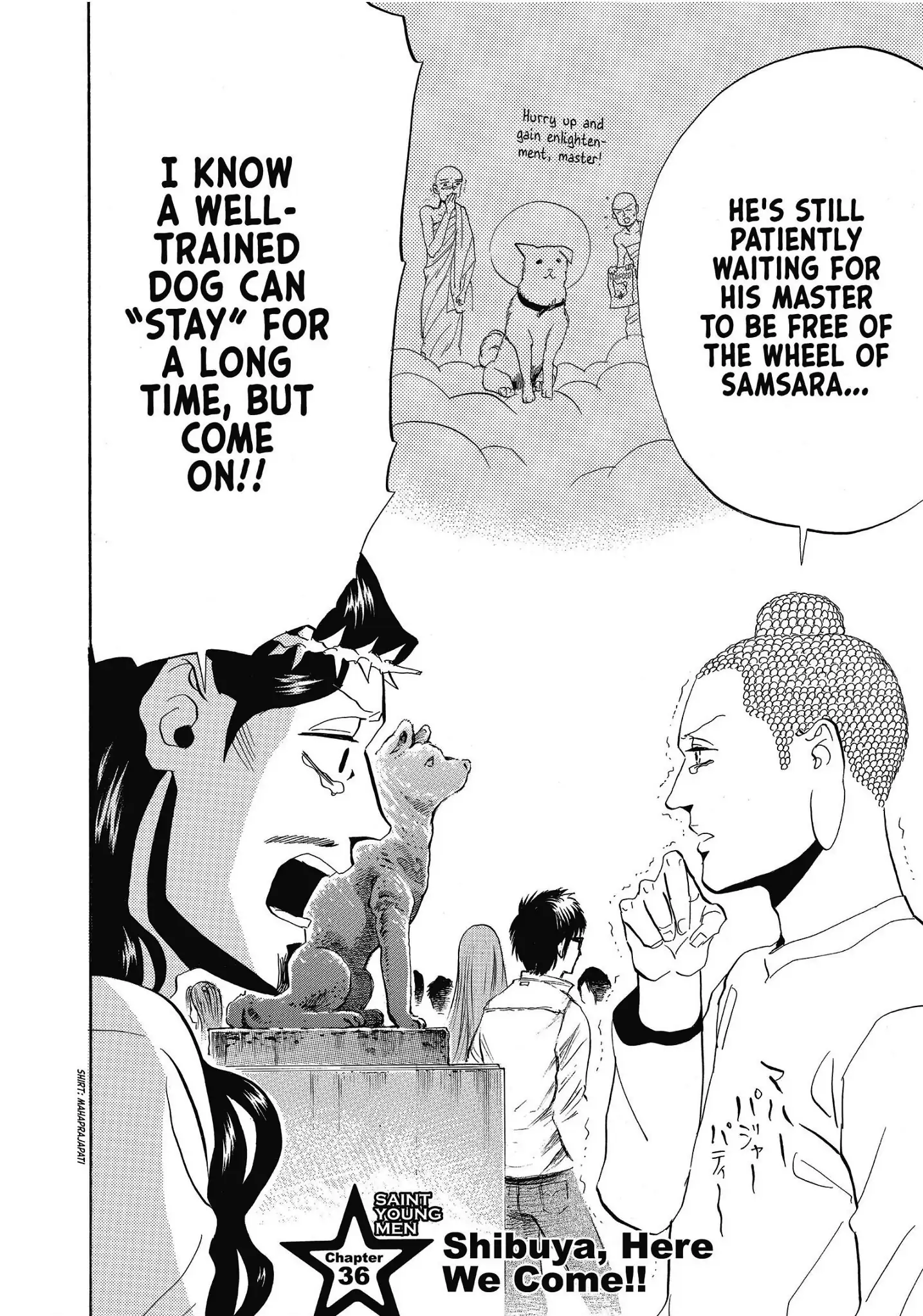 Saint Oniisan chapter 36 - page 2