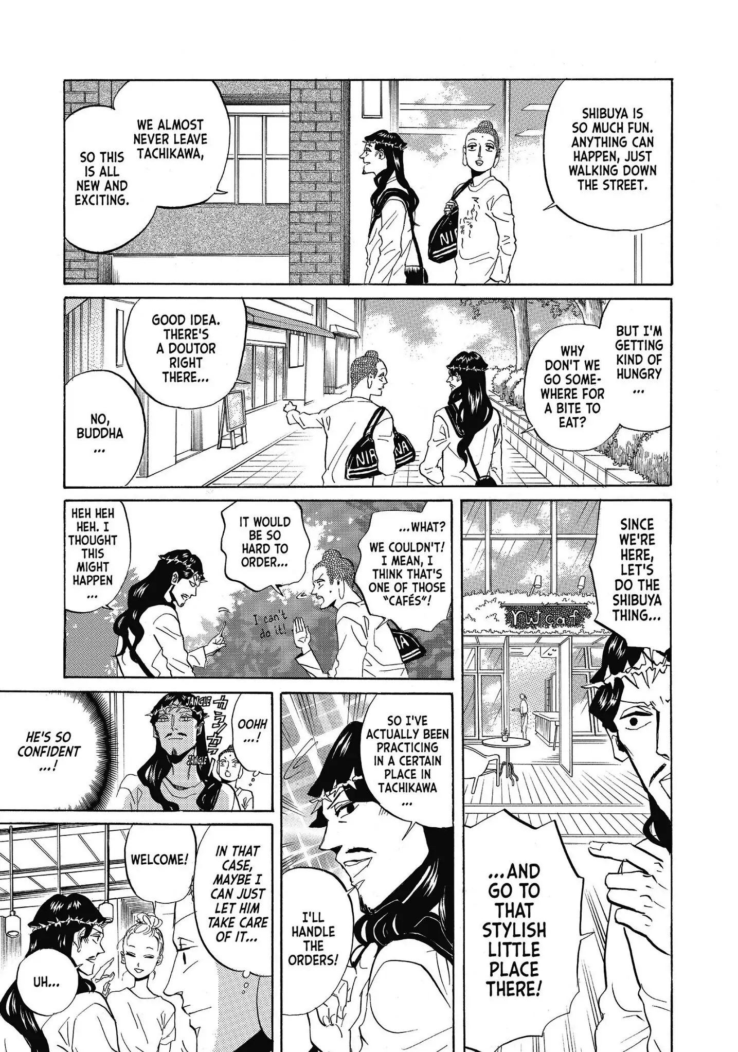 Saint Oniisan chapter 36 - page 13