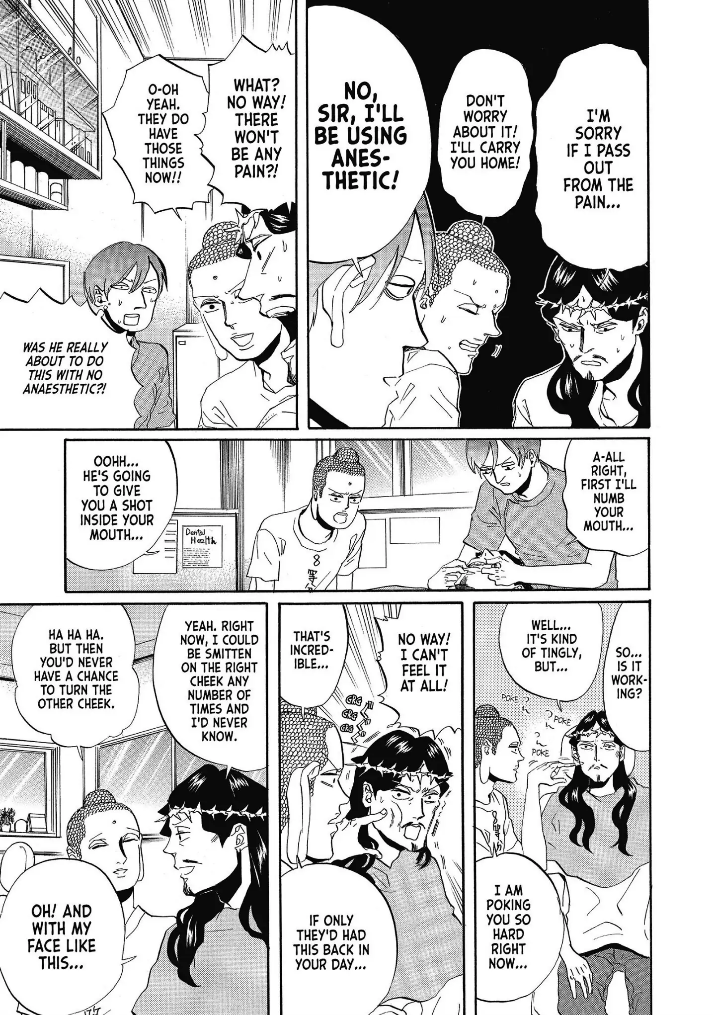 Saint Oniisan chapter 37 - page 14