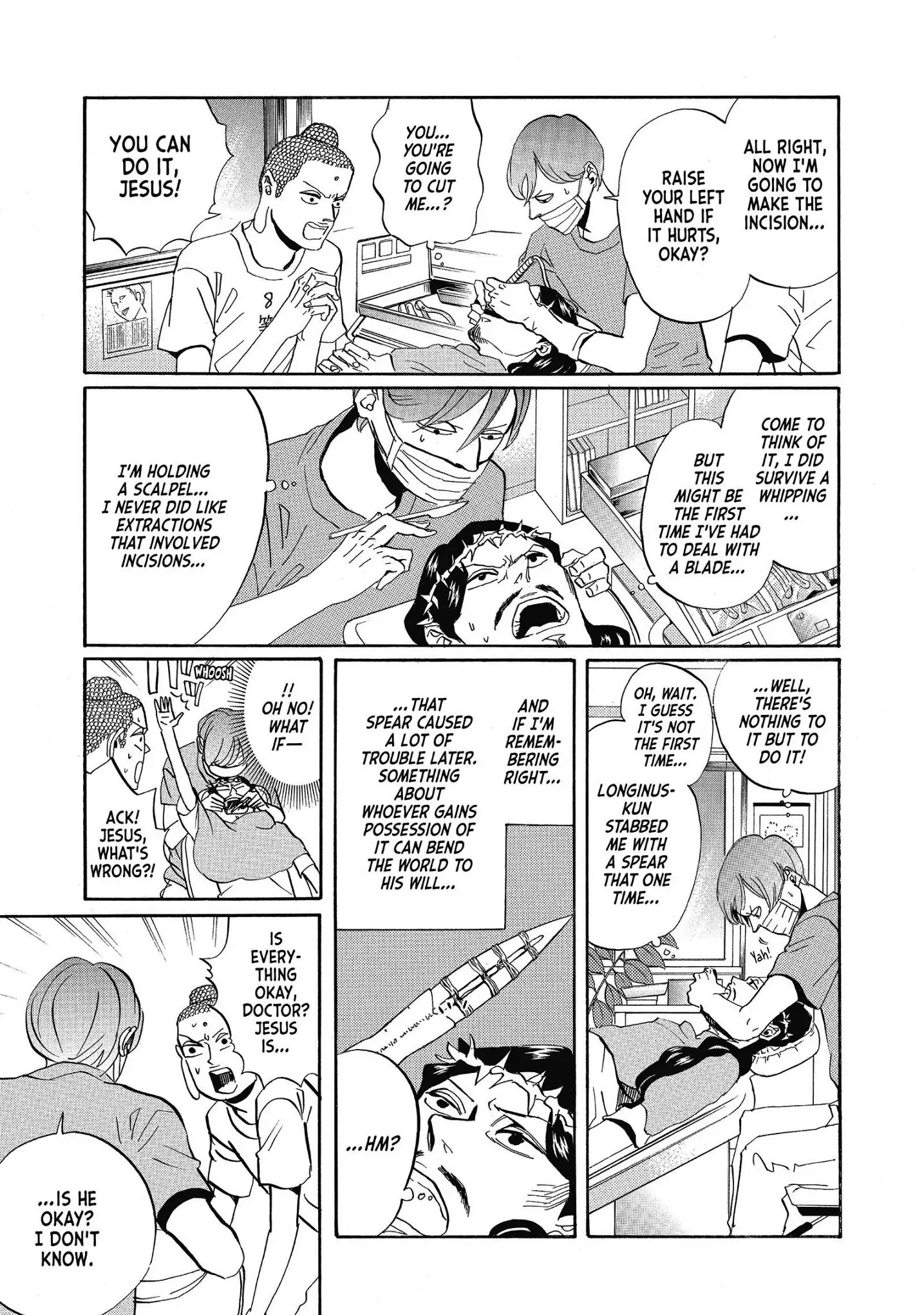 Saint Oniisan chapter 37 - page 16