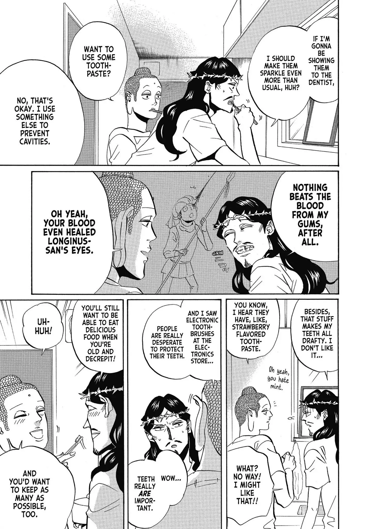 Saint Oniisan chapter 37 - page 8