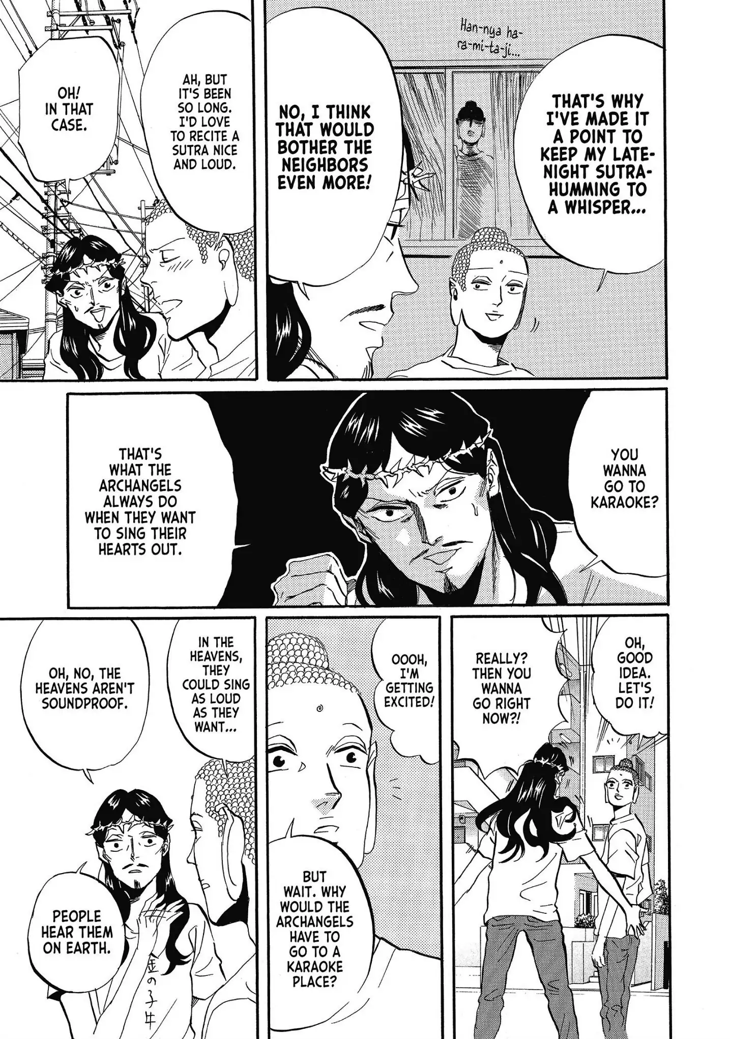 Saint Oniisan chapter 38 - page 9