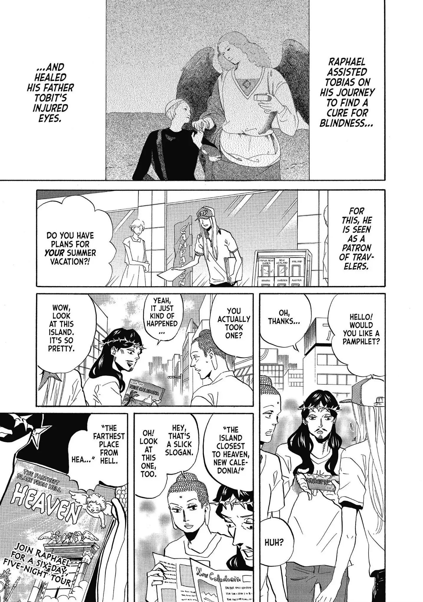 Saint Oniisan chapter 39 - page 1
