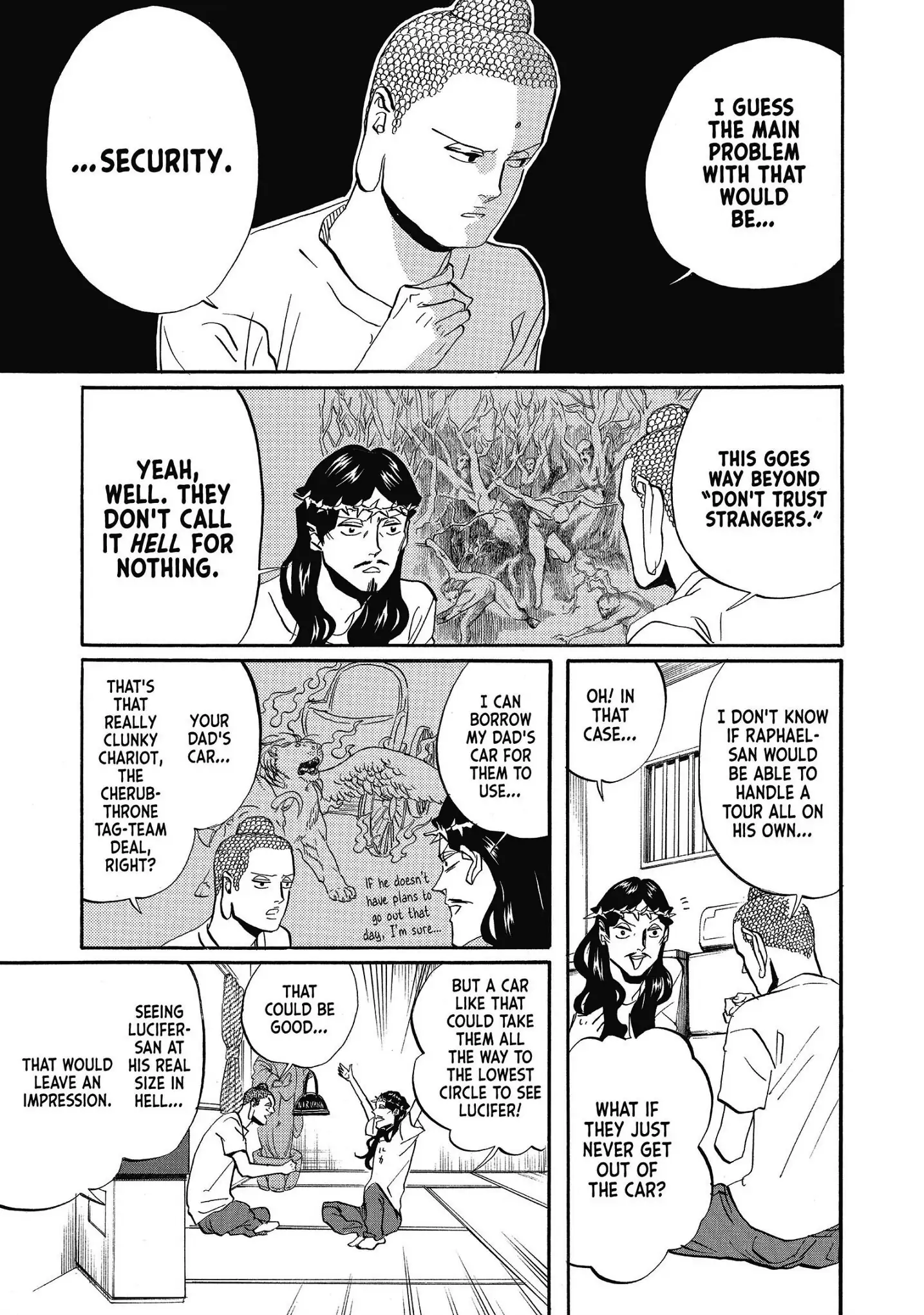 Saint Oniisan chapter 39 - page 13