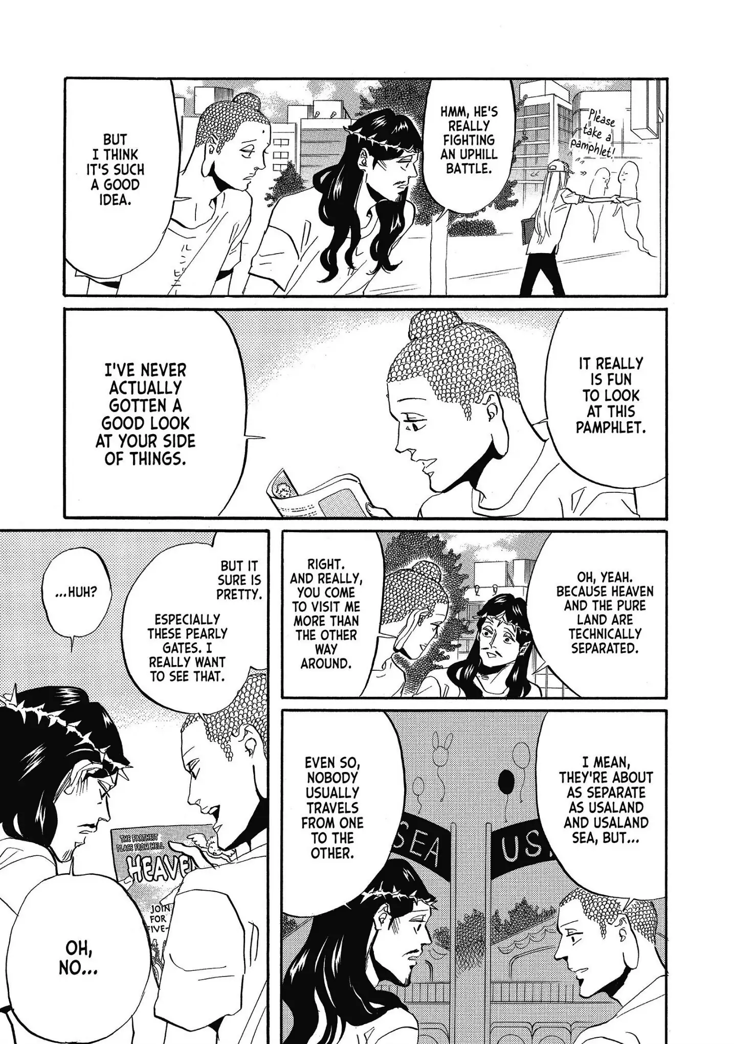 Saint Oniisan chapter 39 - page 7