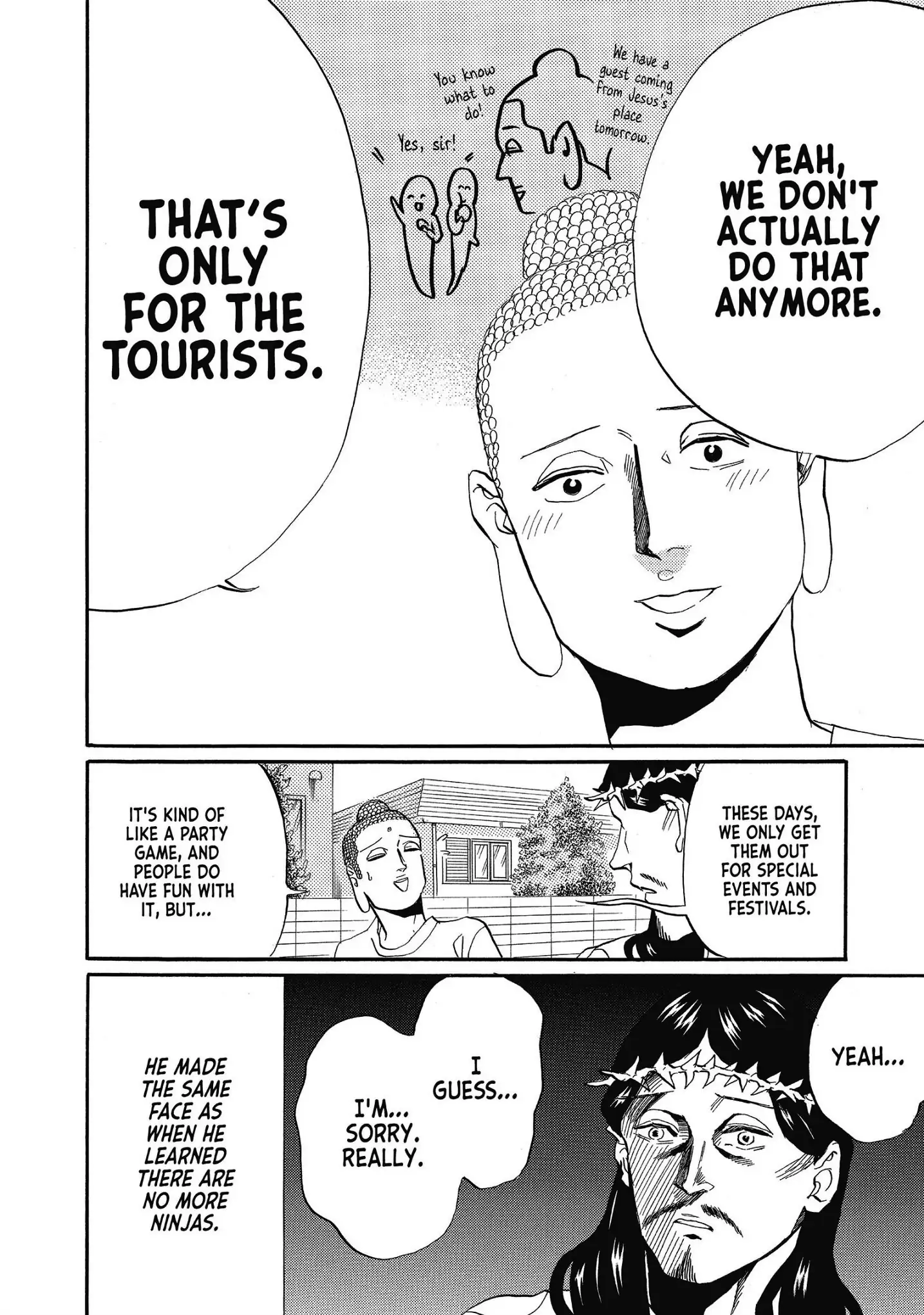 Saint Oniisan chapter 39 - page 10