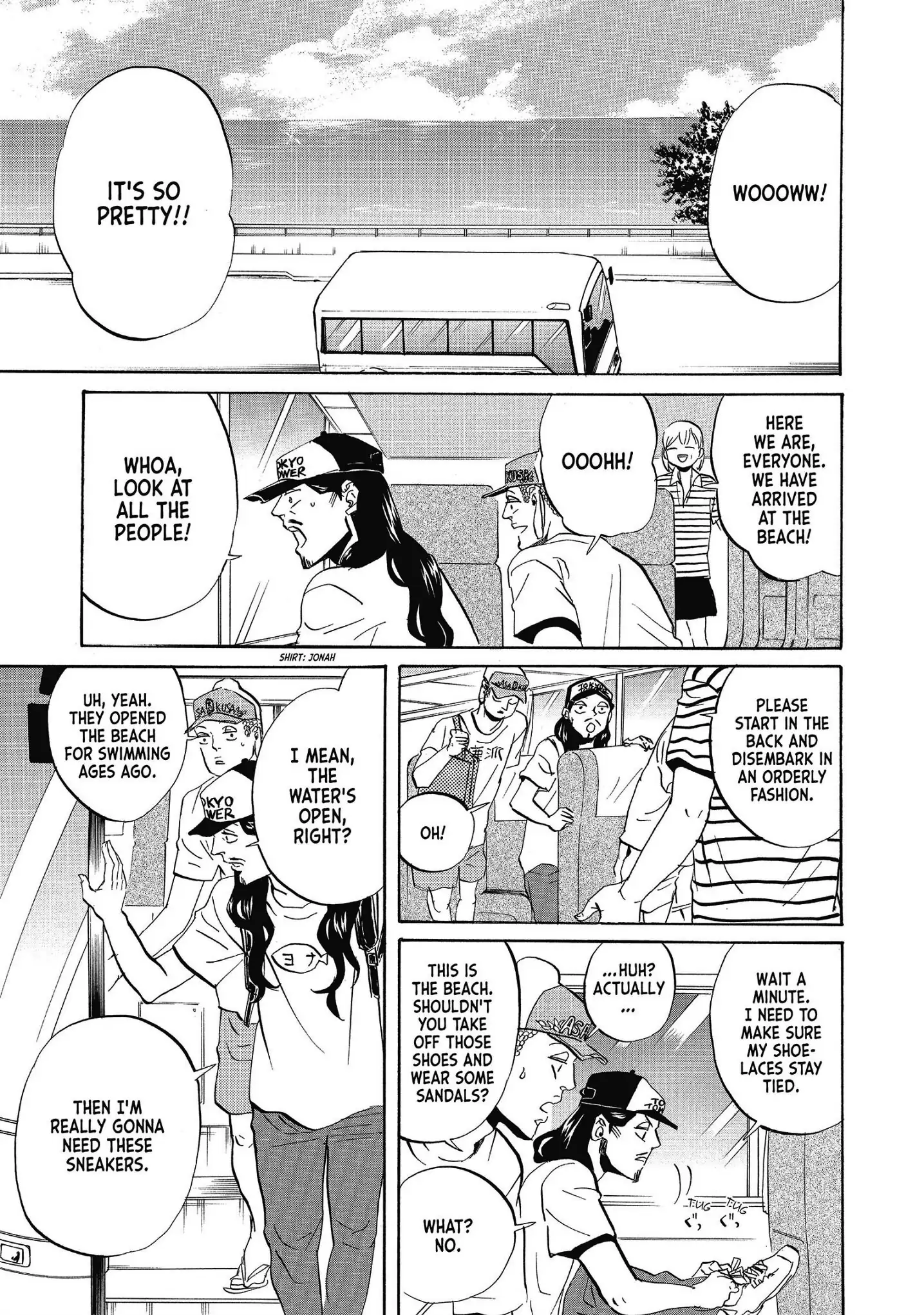 Saint Oniisan chapter 40 - page 1