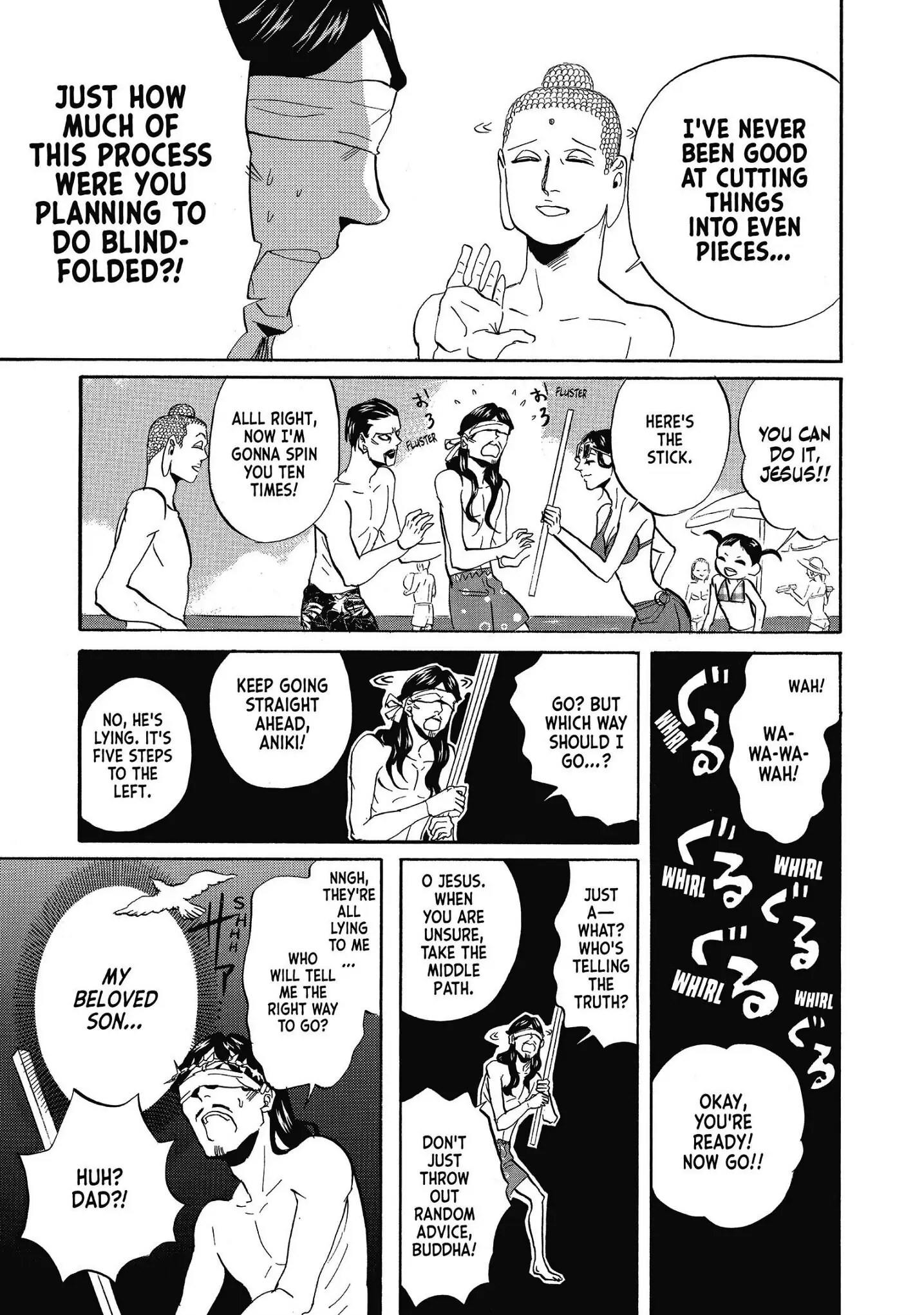 Saint Oniisan chapter 40 - page 11