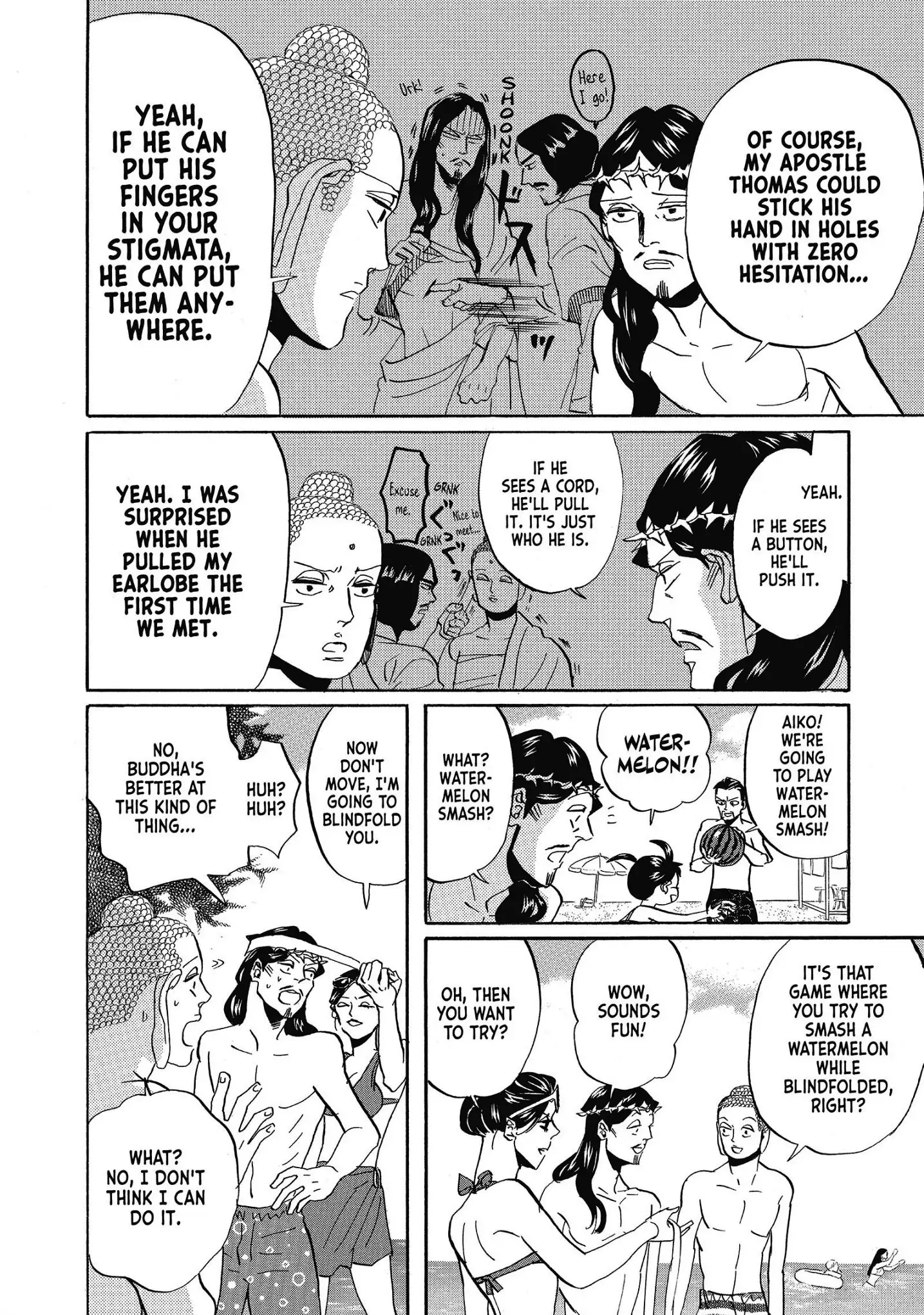Saint Oniisan chapter 40 - page 10