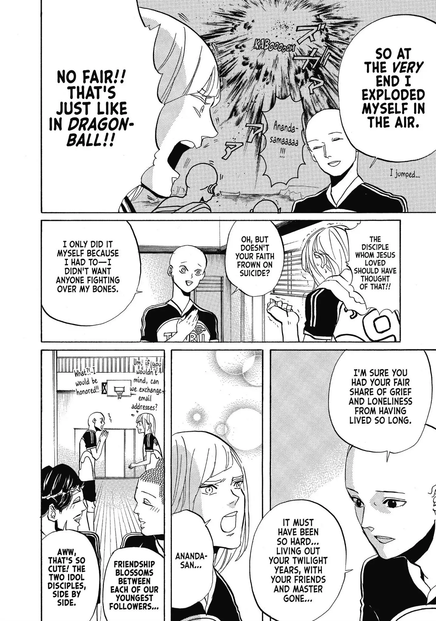Saint Oniisan chapter 41 - page 14