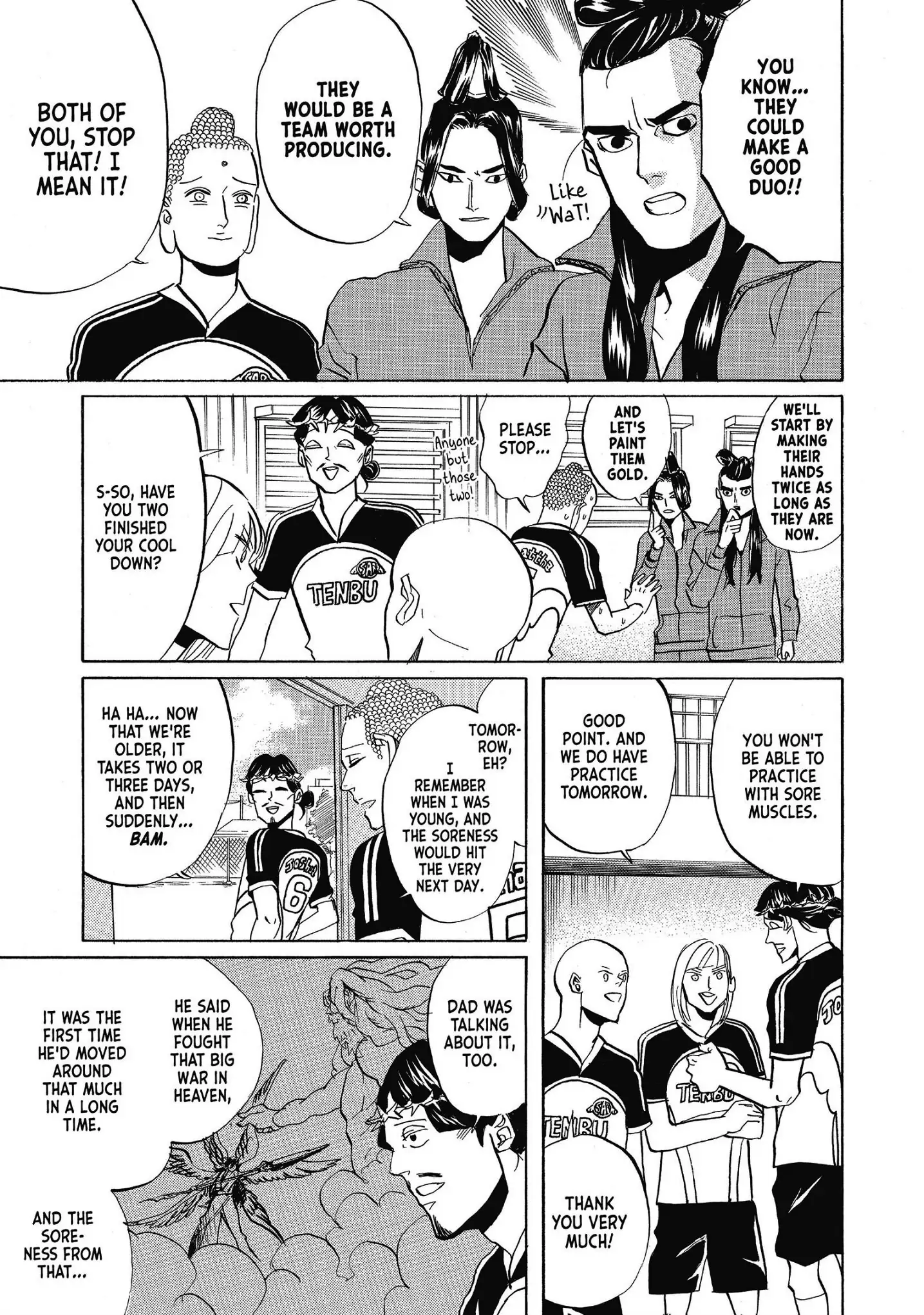 Saint Oniisan chapter 41 - page 15