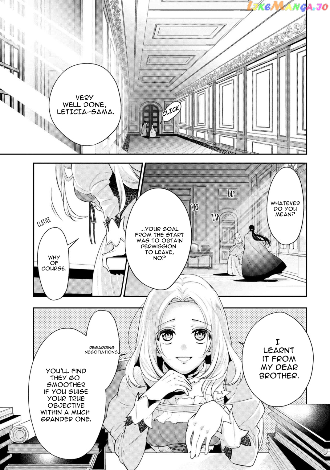 Koushaku Reijou no Tashinami chapter 51 - page 1
