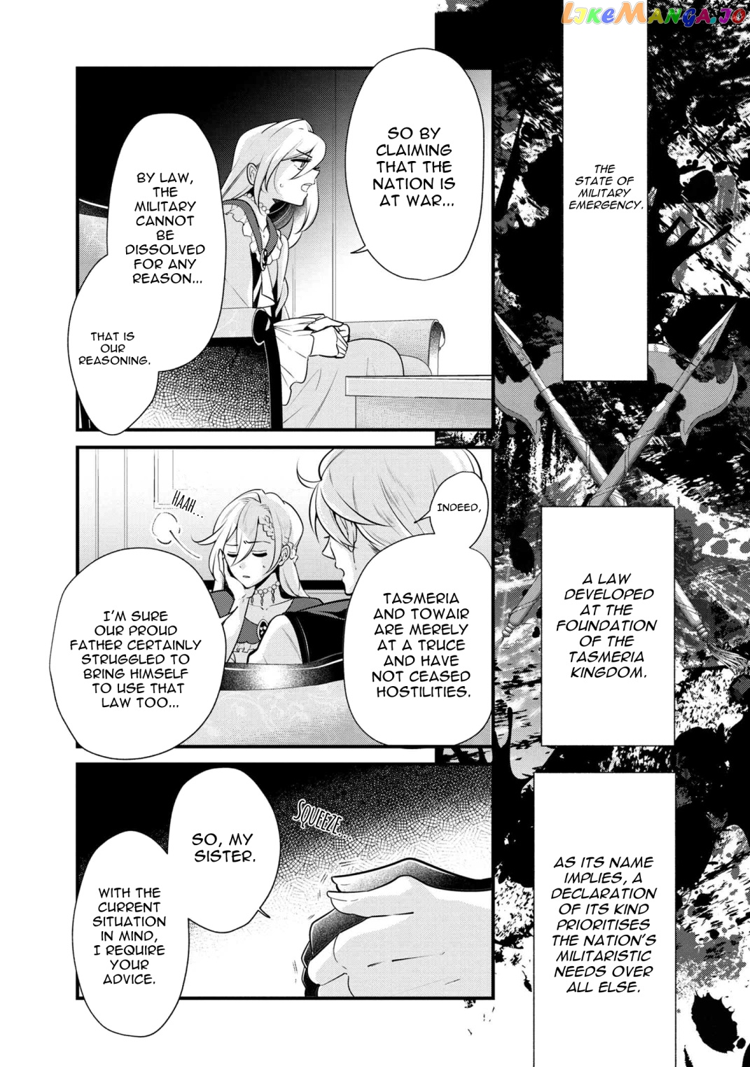Koushaku Reijou no Tashinami chapter 51 - page 21