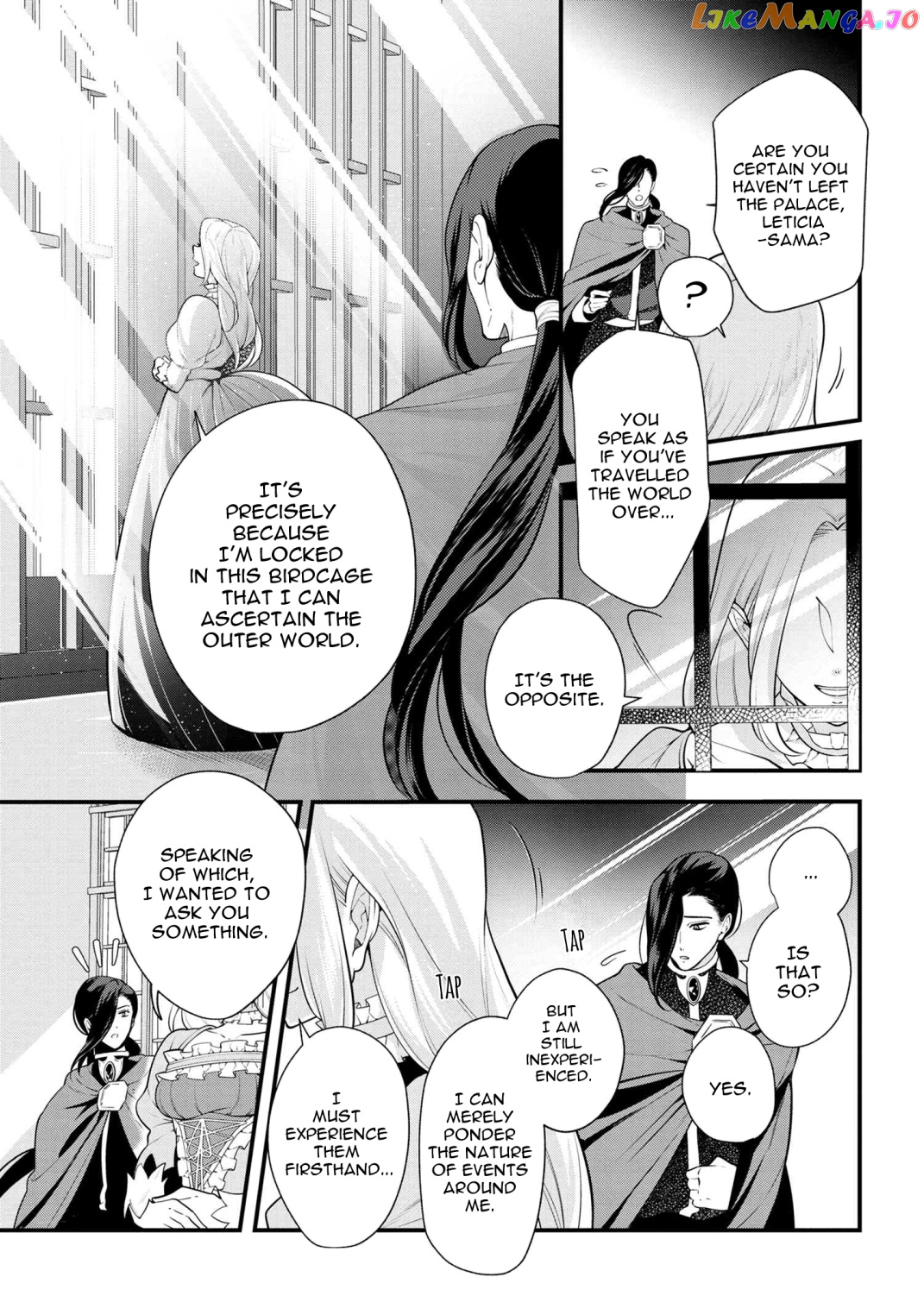 Koushaku Reijou no Tashinami chapter 51 - page 9