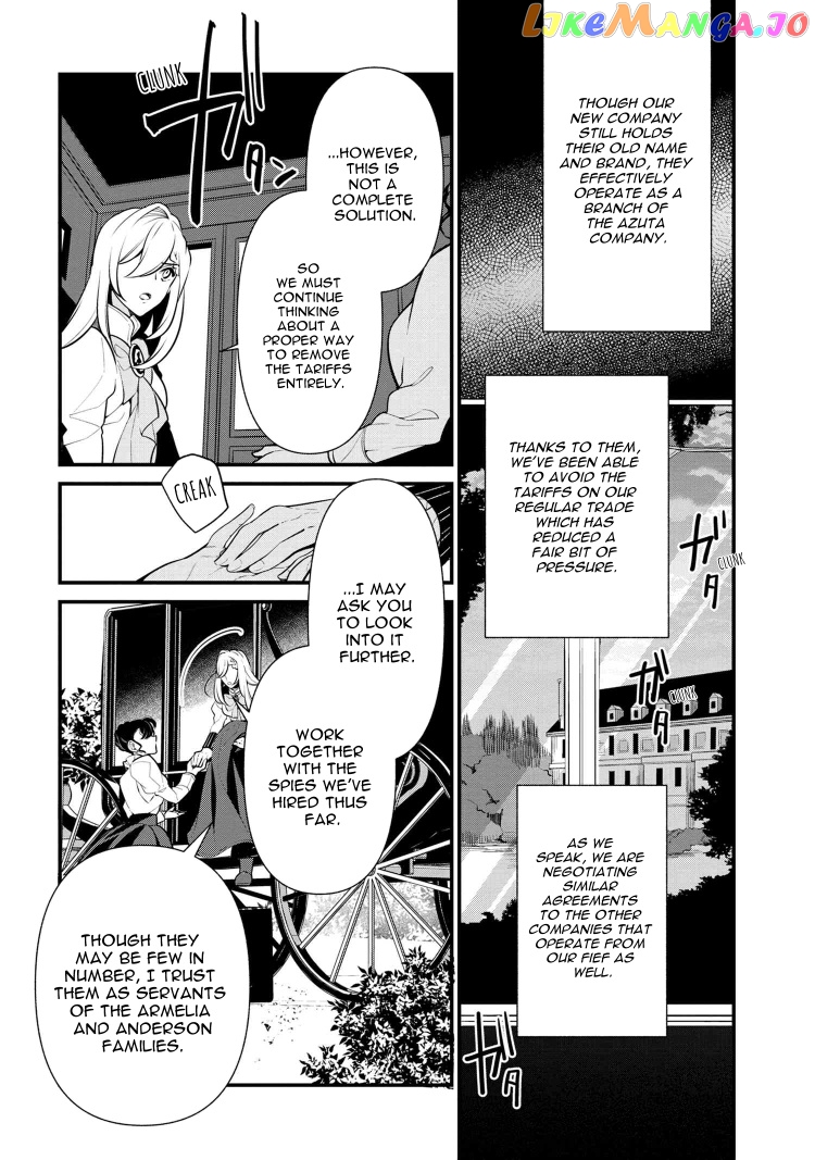Koushaku Reijou no Tashinami chapter 53 - page 22