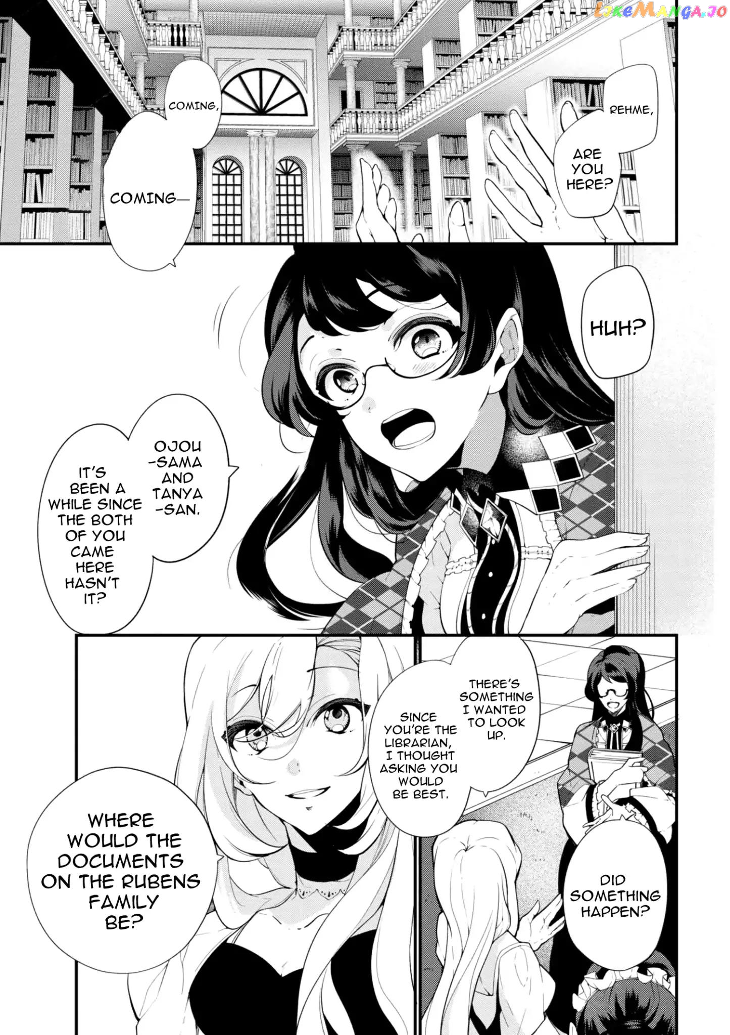 Koushaku Reijou no Tashinami chapter 41.1 - page 3
