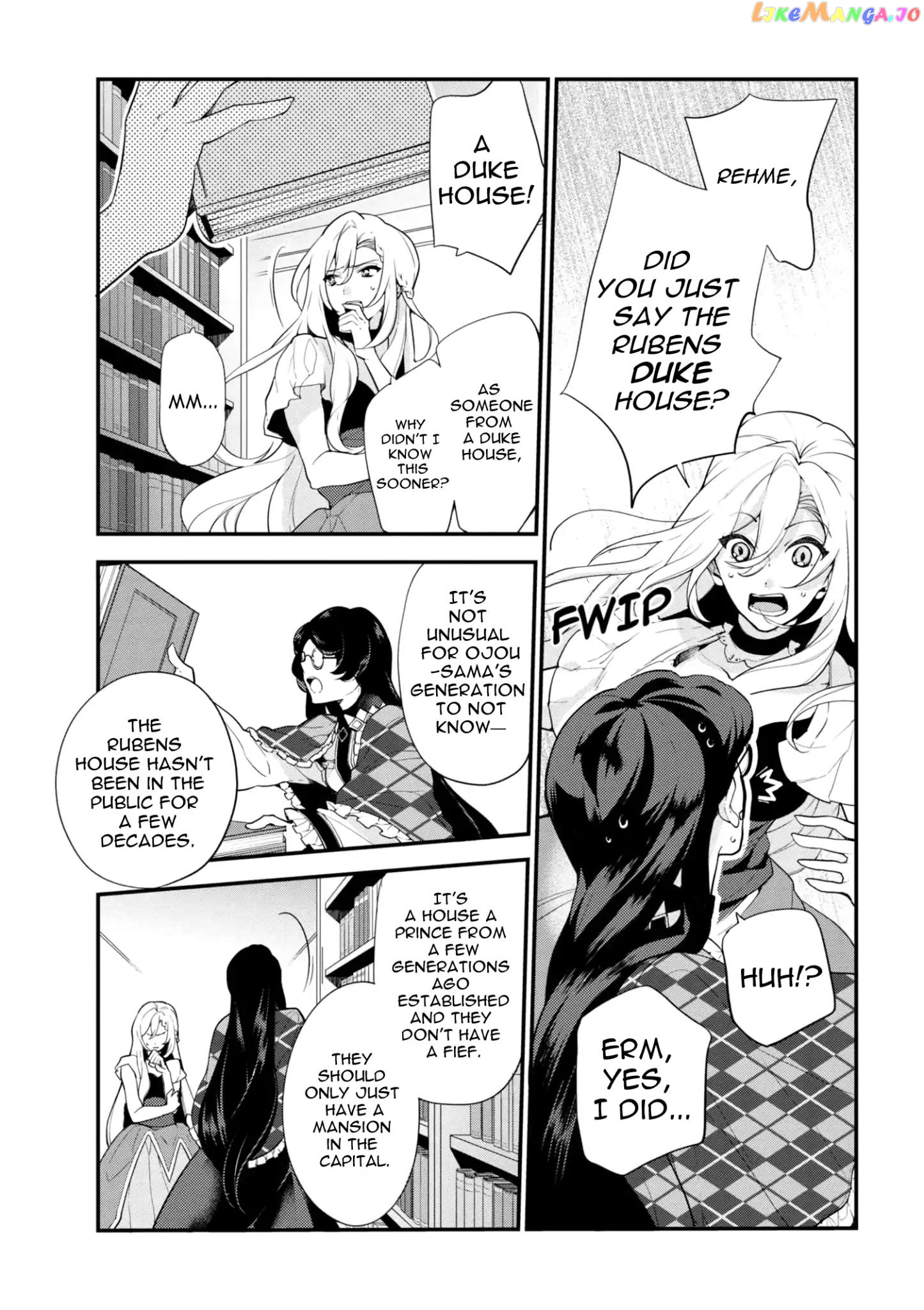 Koushaku Reijou no Tashinami chapter 41.1 - page 5