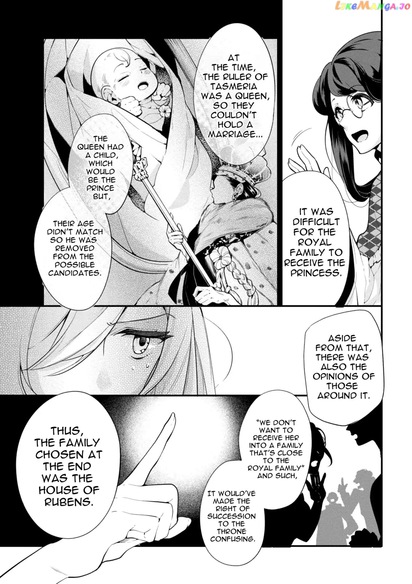 Koushaku Reijou no Tashinami chapter 41.1 - page 7