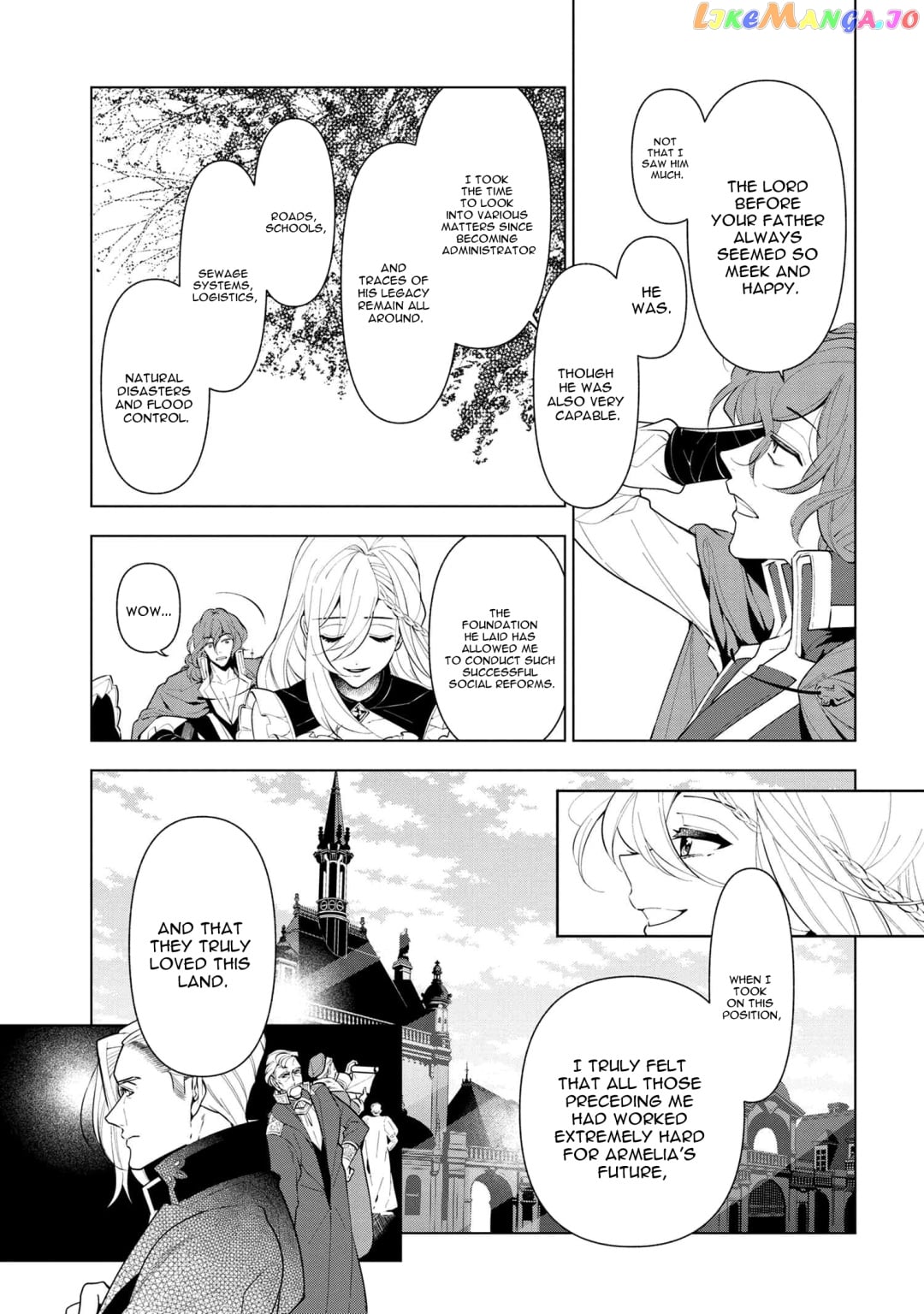 Koushaku Reijou no Tashinami chapter 55 - page 3