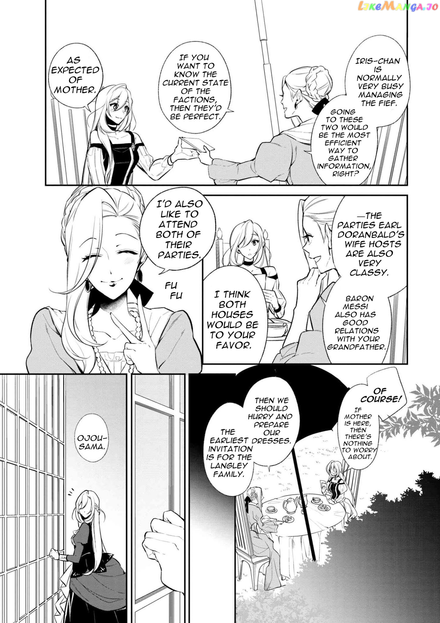 Koushaku Reijou no Tashinami chapter 32 - page 6