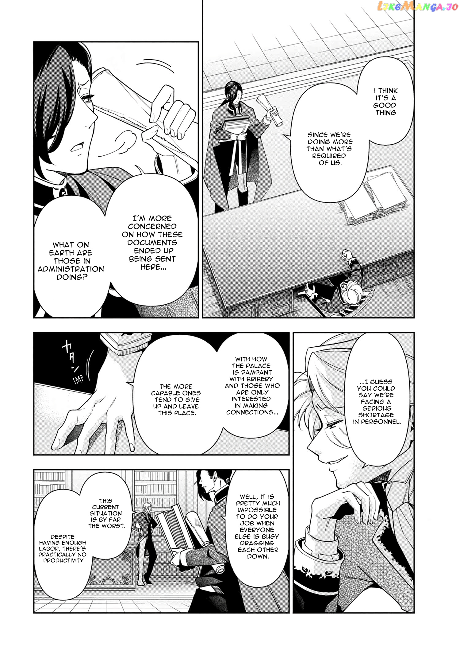 Koushaku Reijou no Tashinami chapter 57 - page 8