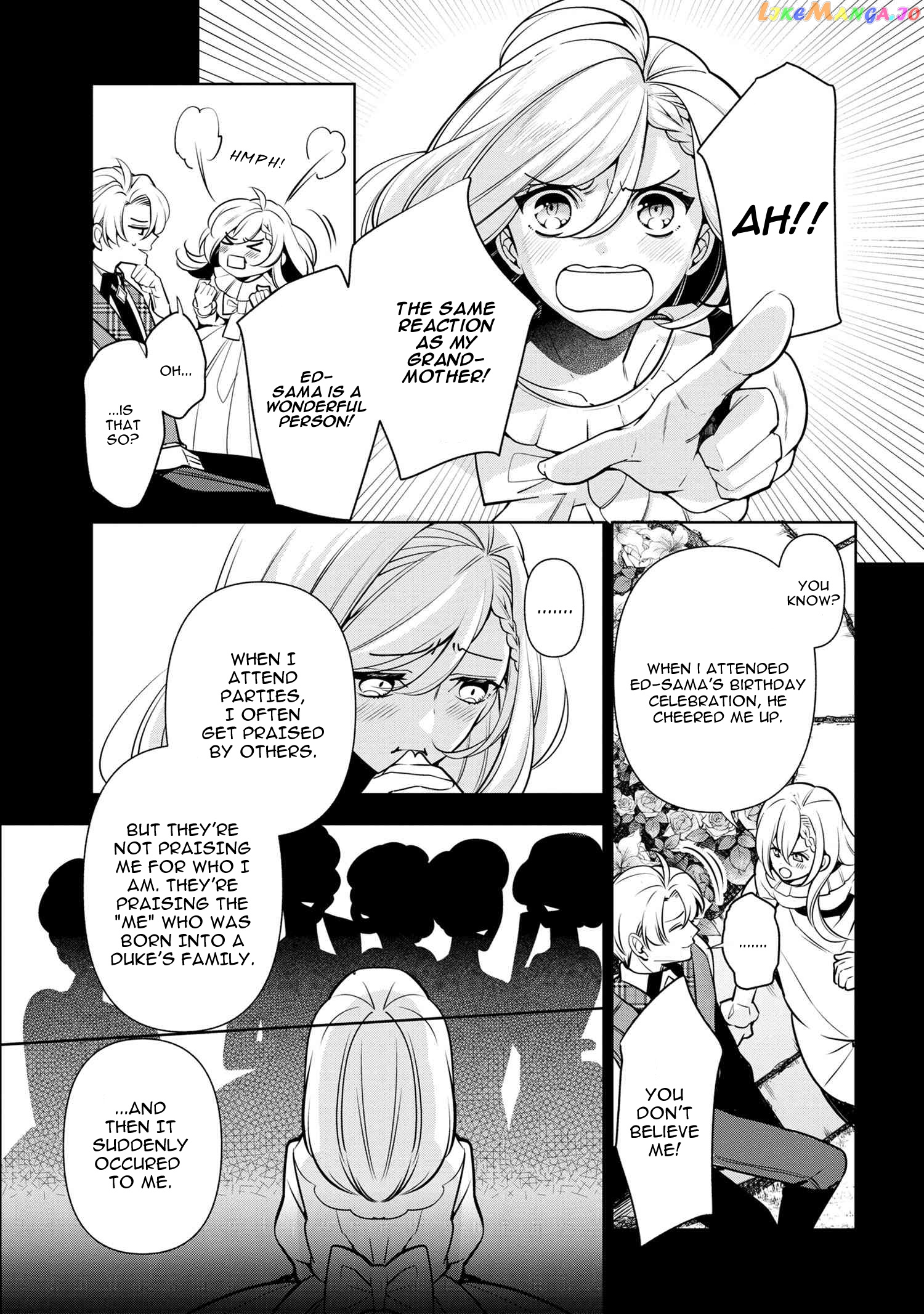 Koushaku Reijou no Tashinami chapter 58 - page 3