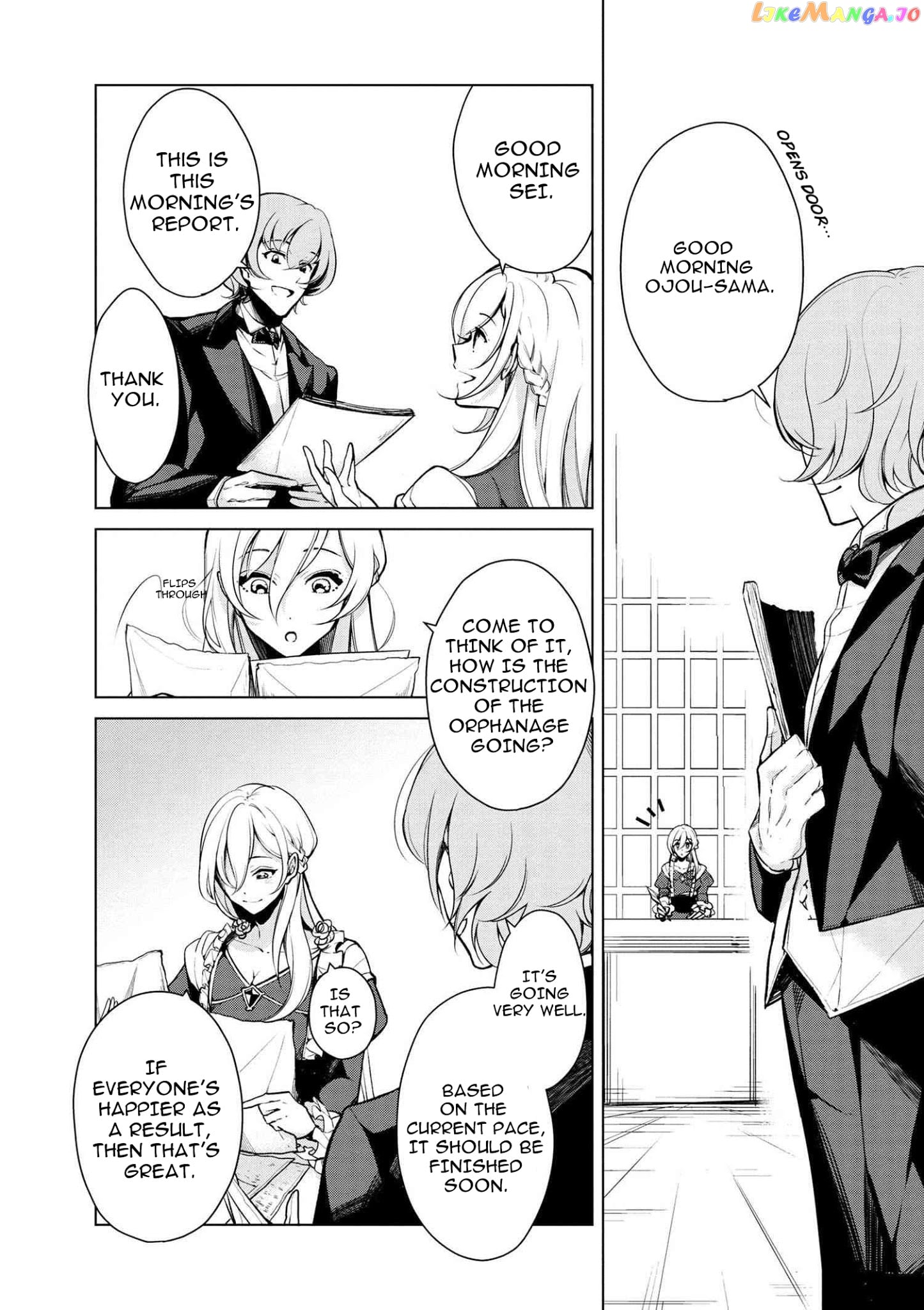 Koushaku Reijou no Tashinami chapter 18 - page 2
