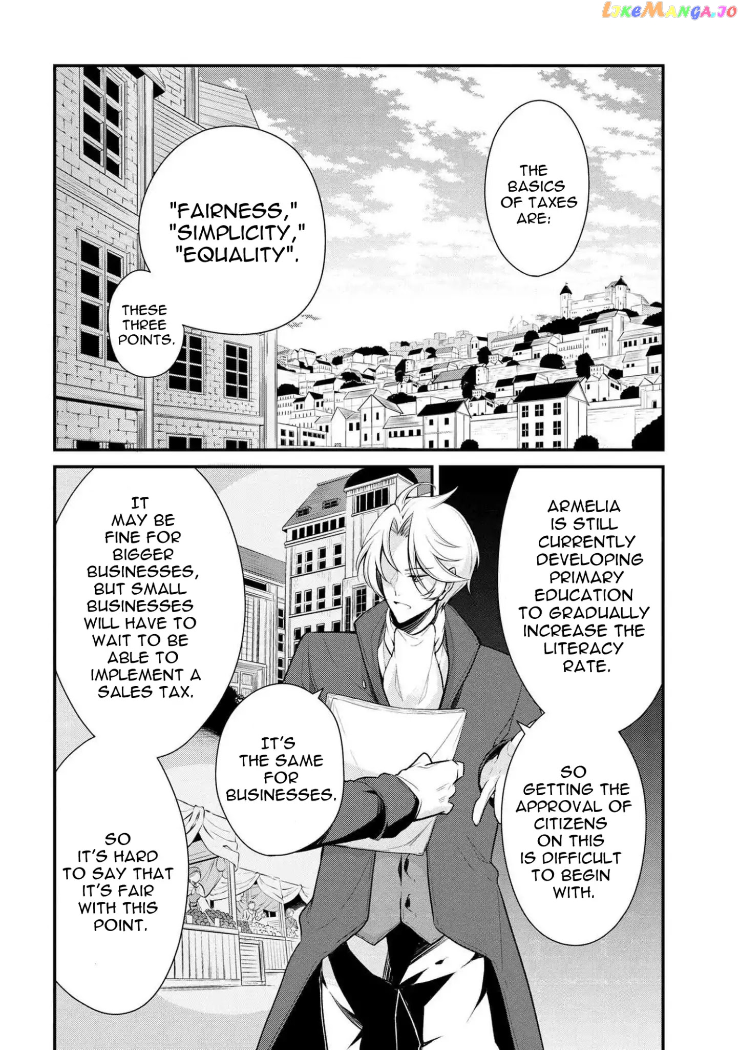 Koushaku Reijou no Tashinami chapter 22 - page 8